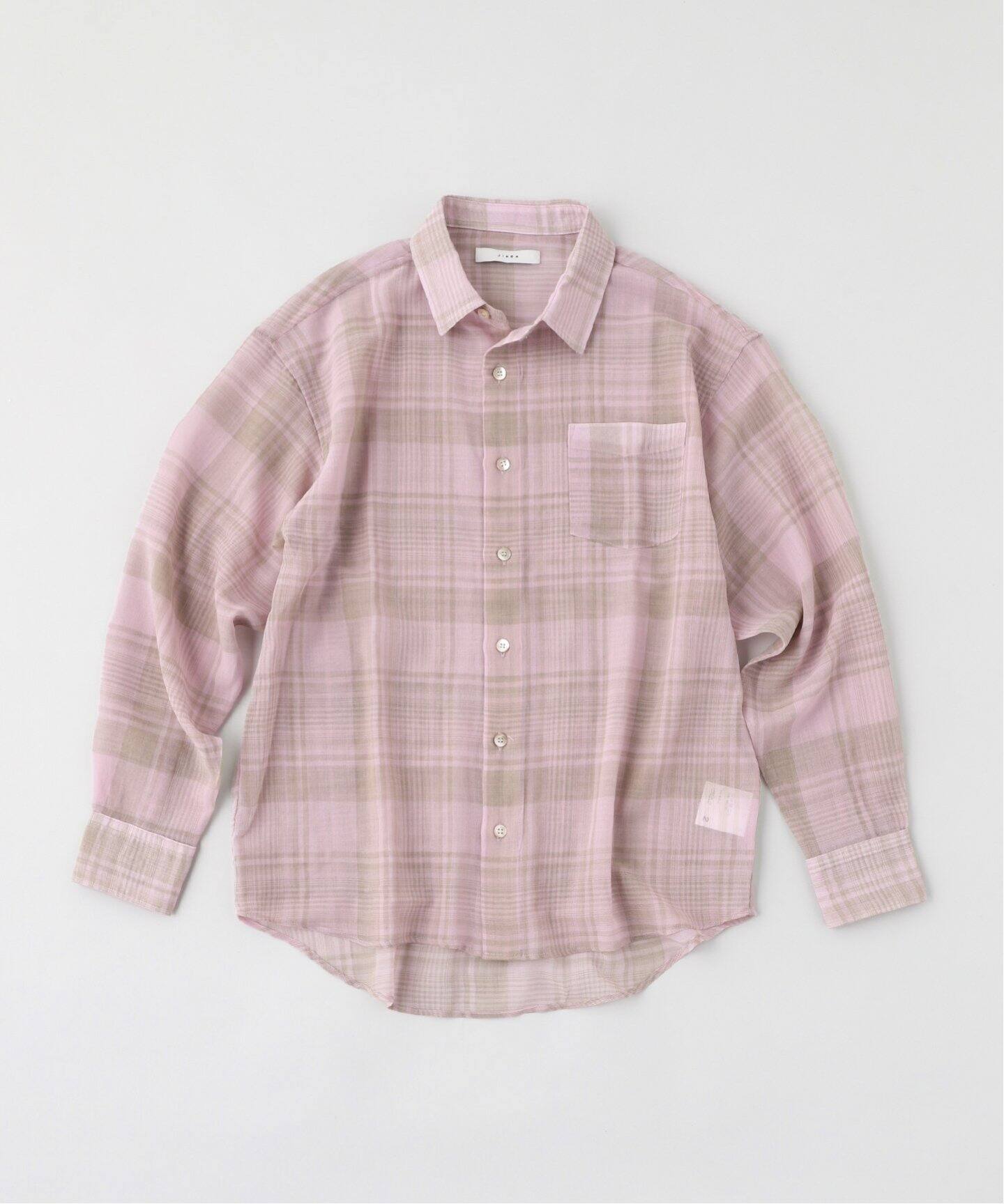 JIEDA / ジエダ CHECK SHIRT JIE-25S-SH02-A（シャツ／ブラウス 