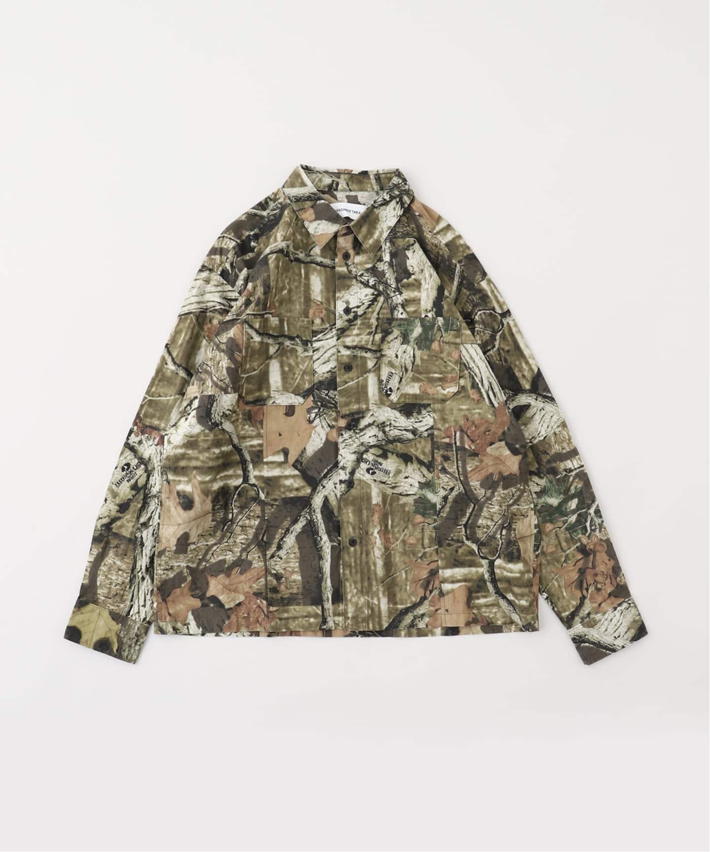 MIYAGIHIDETAKA ミヤギヒデタカ Military Shirt S MIYAGIHIDETAKA / ミヤギヒデタカ CAMOUFLAGE SHIRT（シャツ