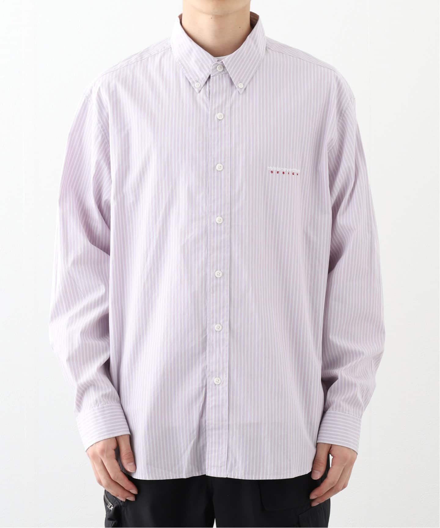 ★thisisneverthat★DSN Striped Shirt★大人気★ TNT FARAH Striped Shirt – thisisneverthat® JP