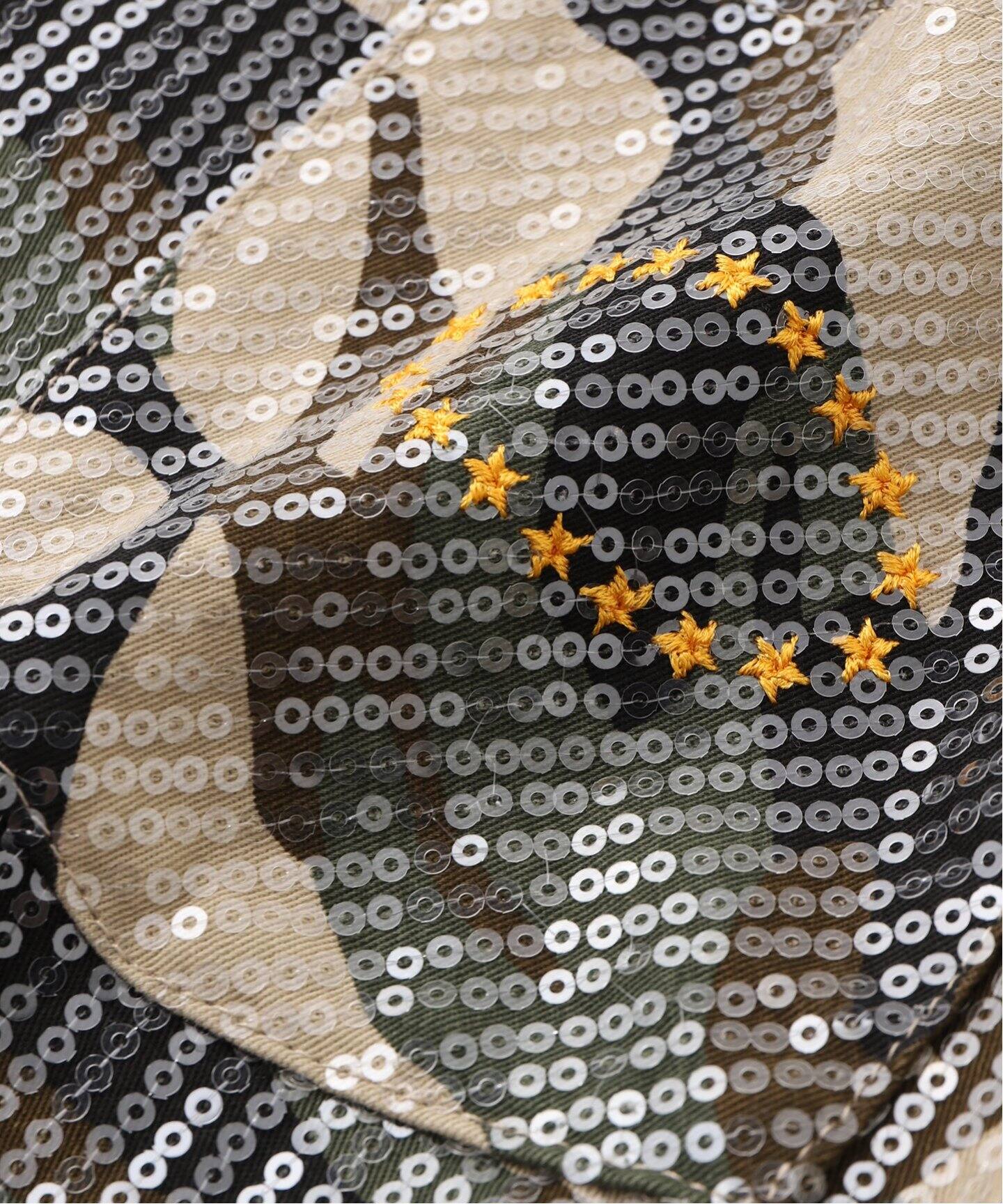 AFB SPANGLE SHIRTS スパンコールシャツ 迷彩 完売品