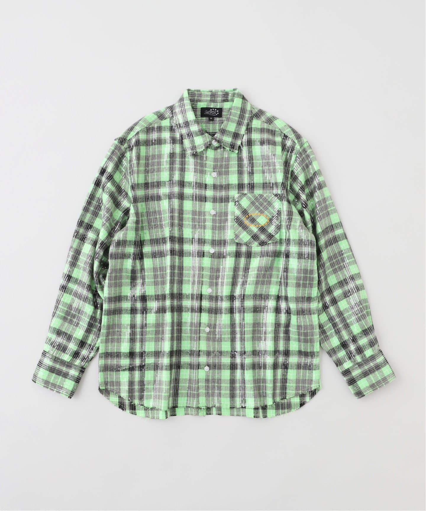 AFB SPANGLE SHIRTS スパンコールシャツ 迷彩 完売品