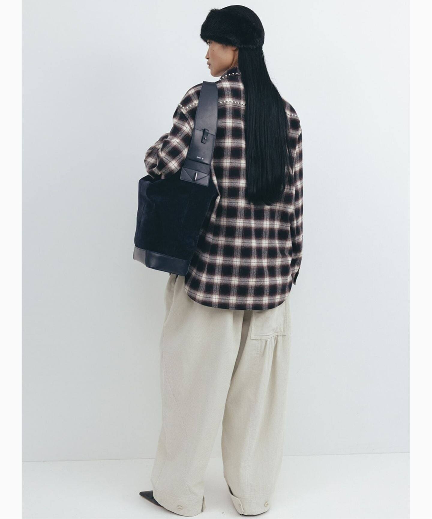 Geek Office / ギークオフィス】OPEN YY Woven BEADED POCKET SHIRT