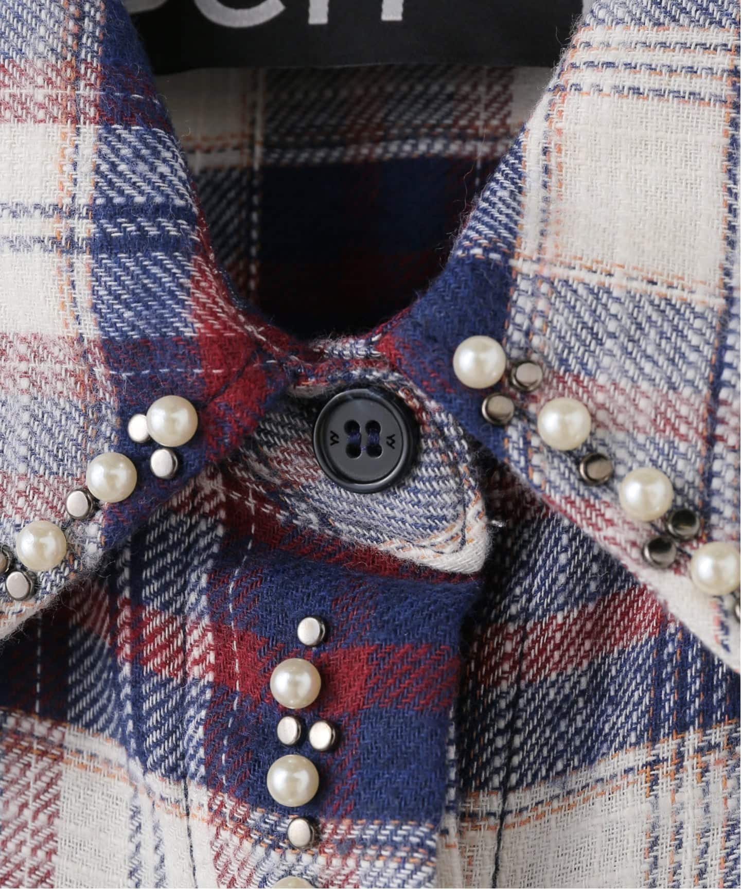 Geek Office / ギークオフィス】OPEN YY Woven BEADED POCKET SHIRT