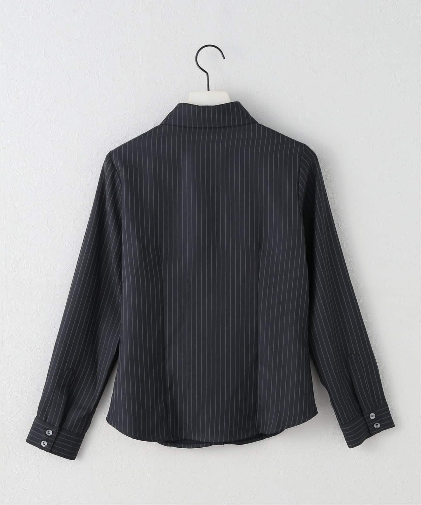 MOMENTEL / モーメンタル Heart Velcro Stripe Shirt（シャツ