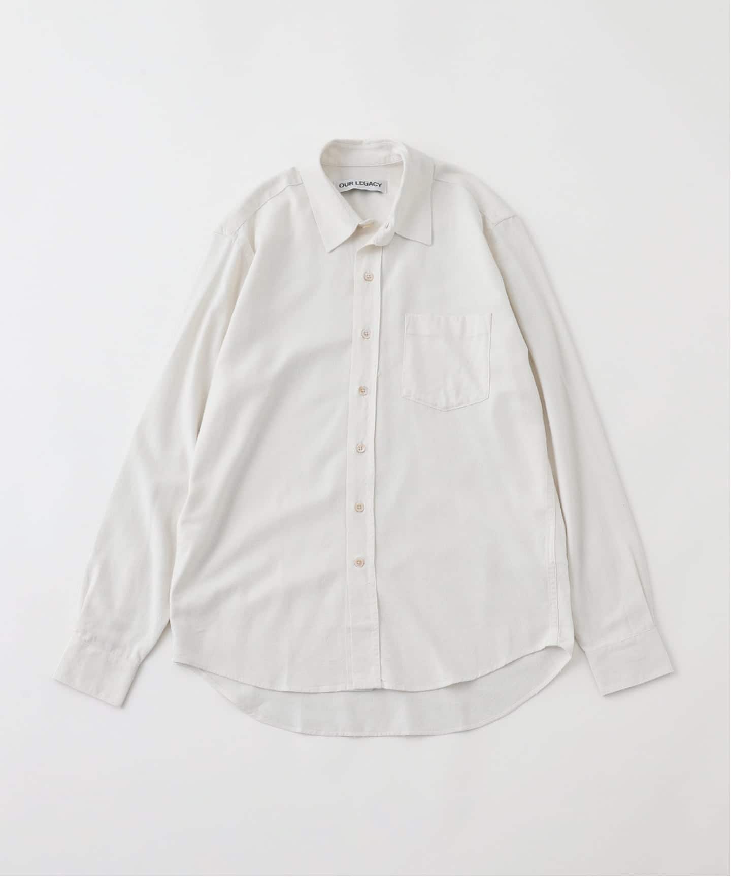 OUR LEGACY アワーレガシー coco shirt ホワイト OUR LEGACY: オフホワイト Coco シャツ | SSENSE 日本