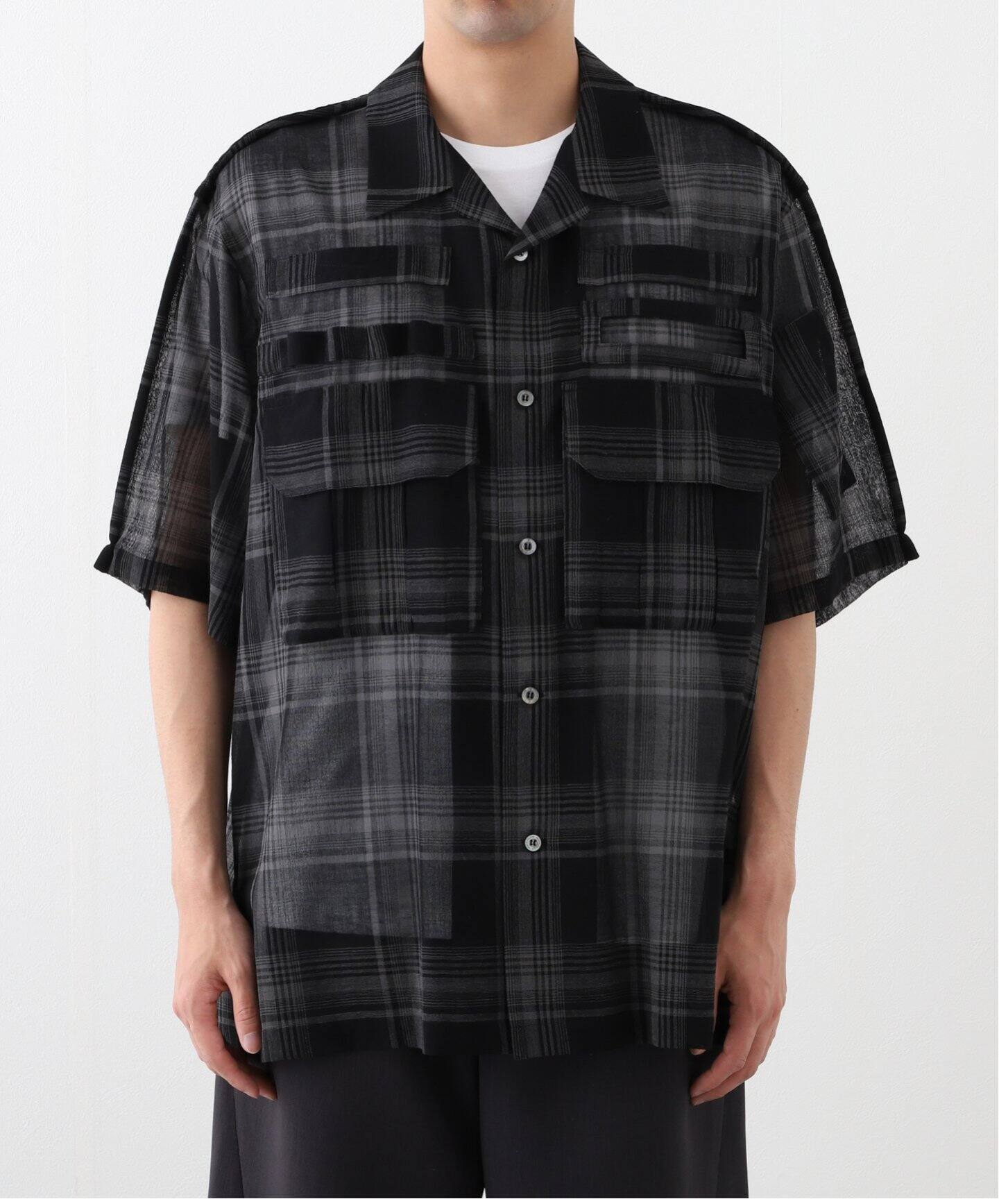 DAIRIKU25SS Embroidary H-S rib shirt DAIRIKU 【ダイリク