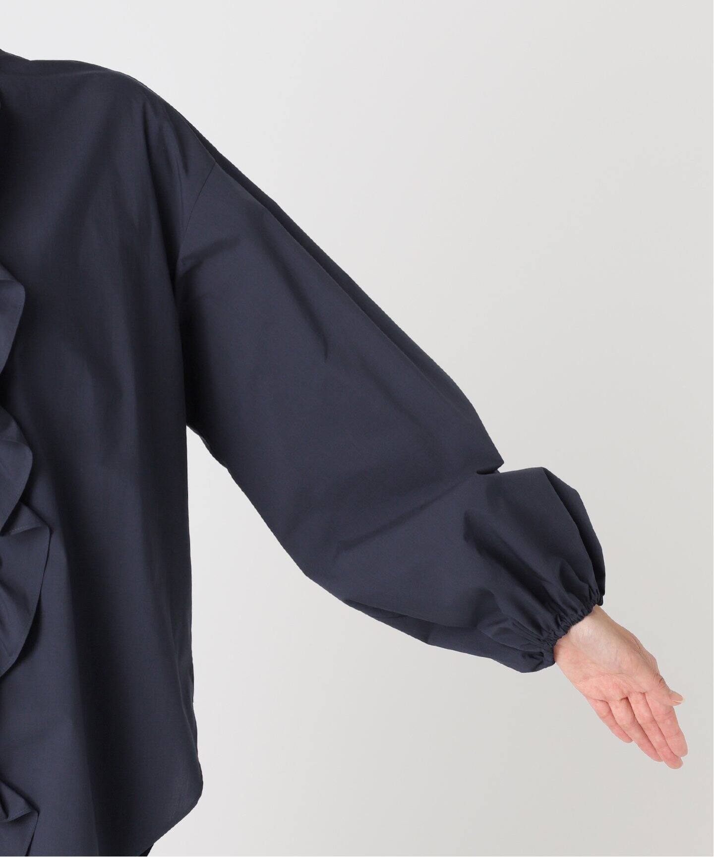 追加》スタンドカラーフリルシャツ（シャツ／ブラウス）｜JOURNAL