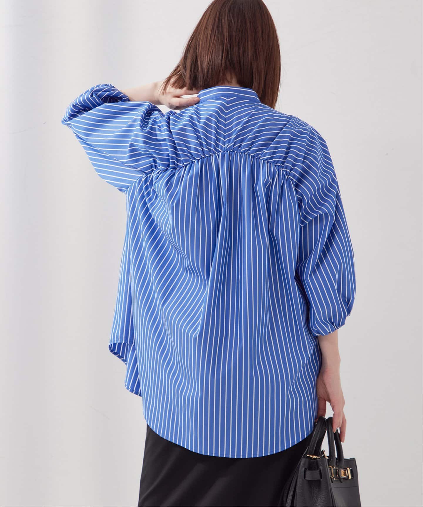 【JOURNAL STANDARD L'ESSAGE】長袖シャツ　ブラウス ヨーロピアンフラックスショートシャツ（シャツ／ブラウス