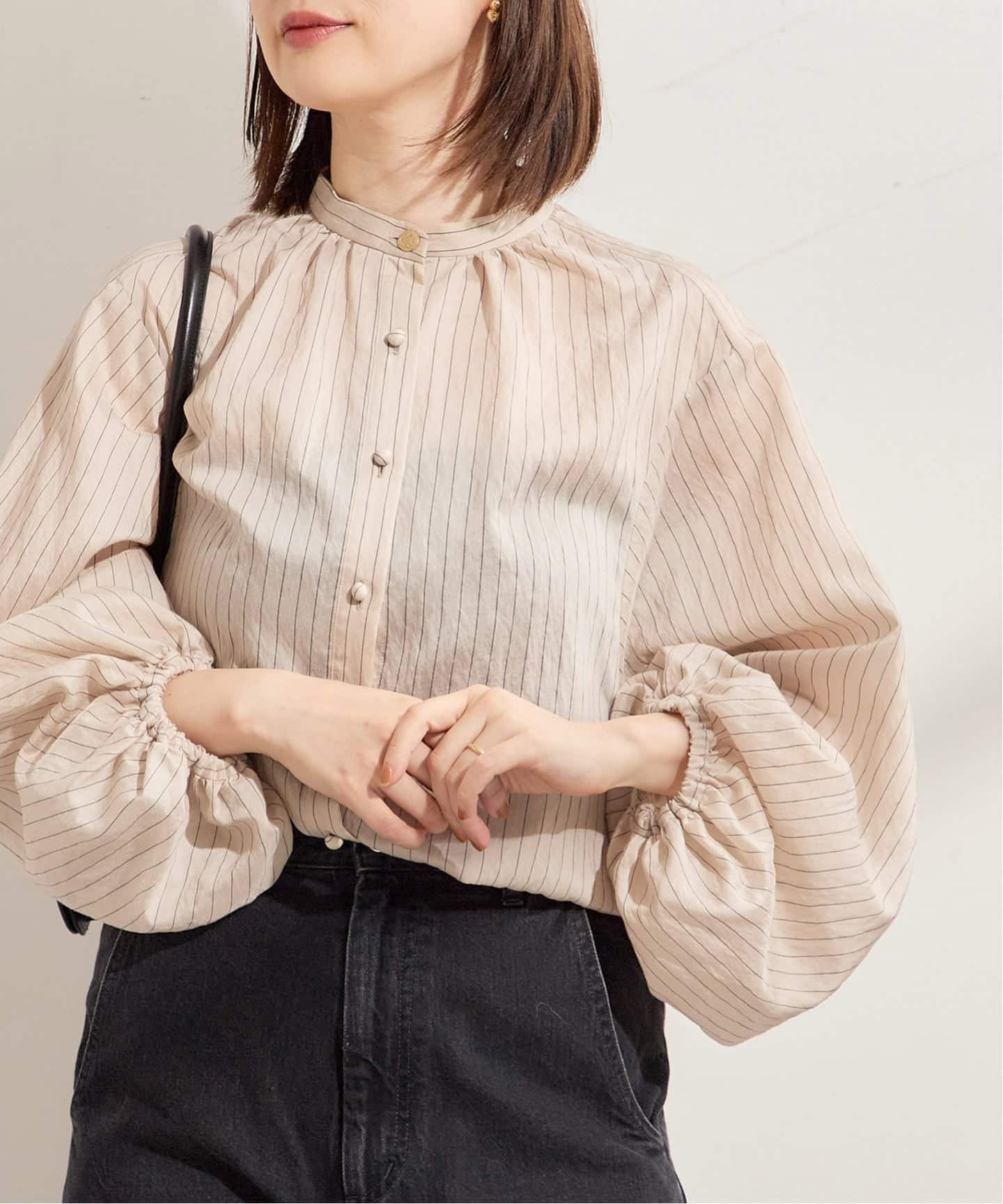 JOURNAL STANDARD L'ESSAGE ライトローンドルマンシャツ JOURNAL STANDARD L´ESSAGE ライトローンドルマンシャツ