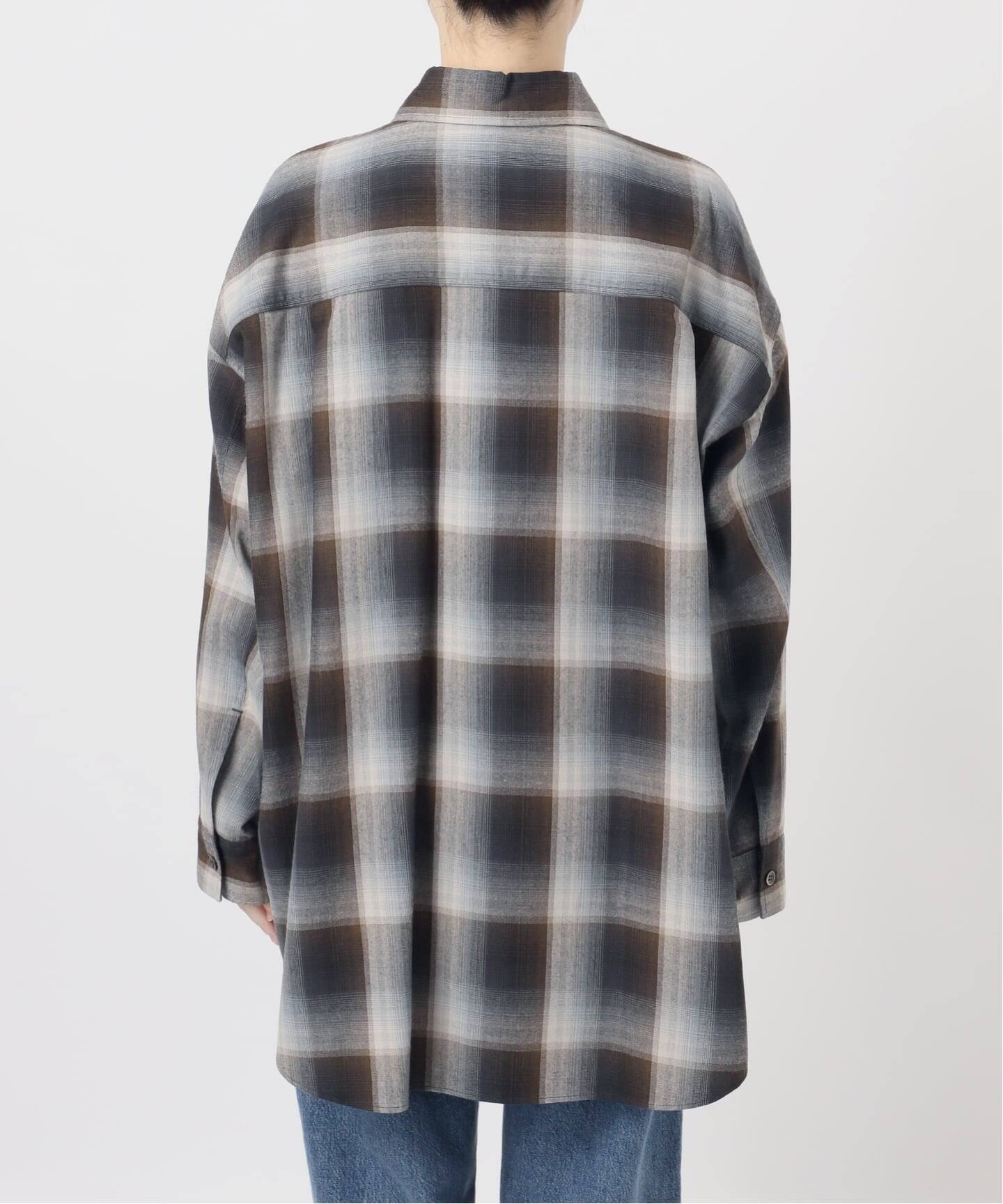 DEVEAUX/レーヨン チェックシャツ（シャツ／ブラウス）｜JOURNAL