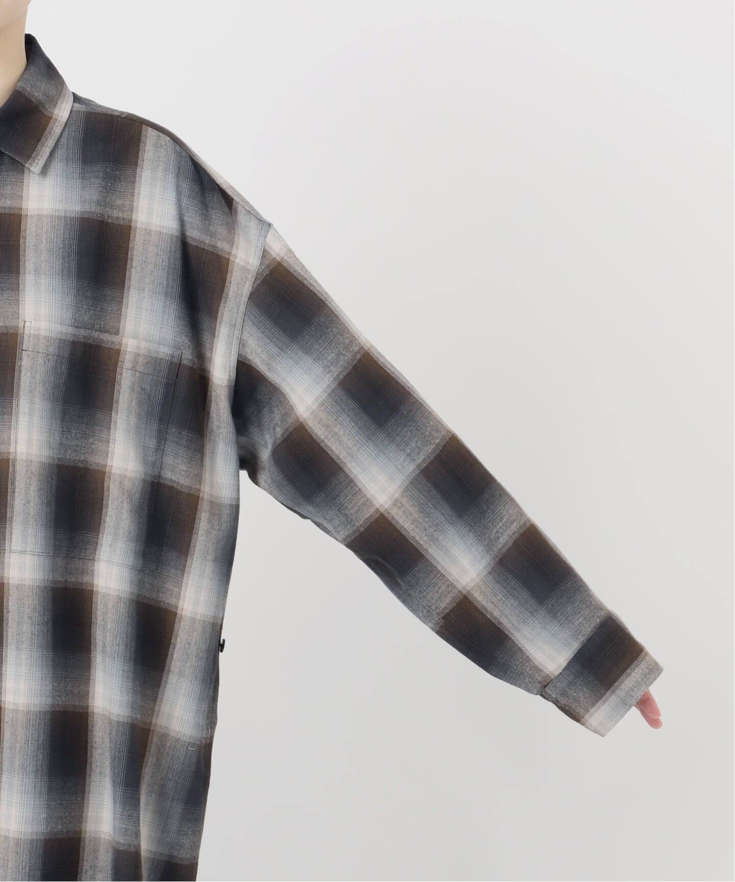 DEVEAUX/レーヨン チェックシャツ（シャツ／ブラウス）｜JOURNAL