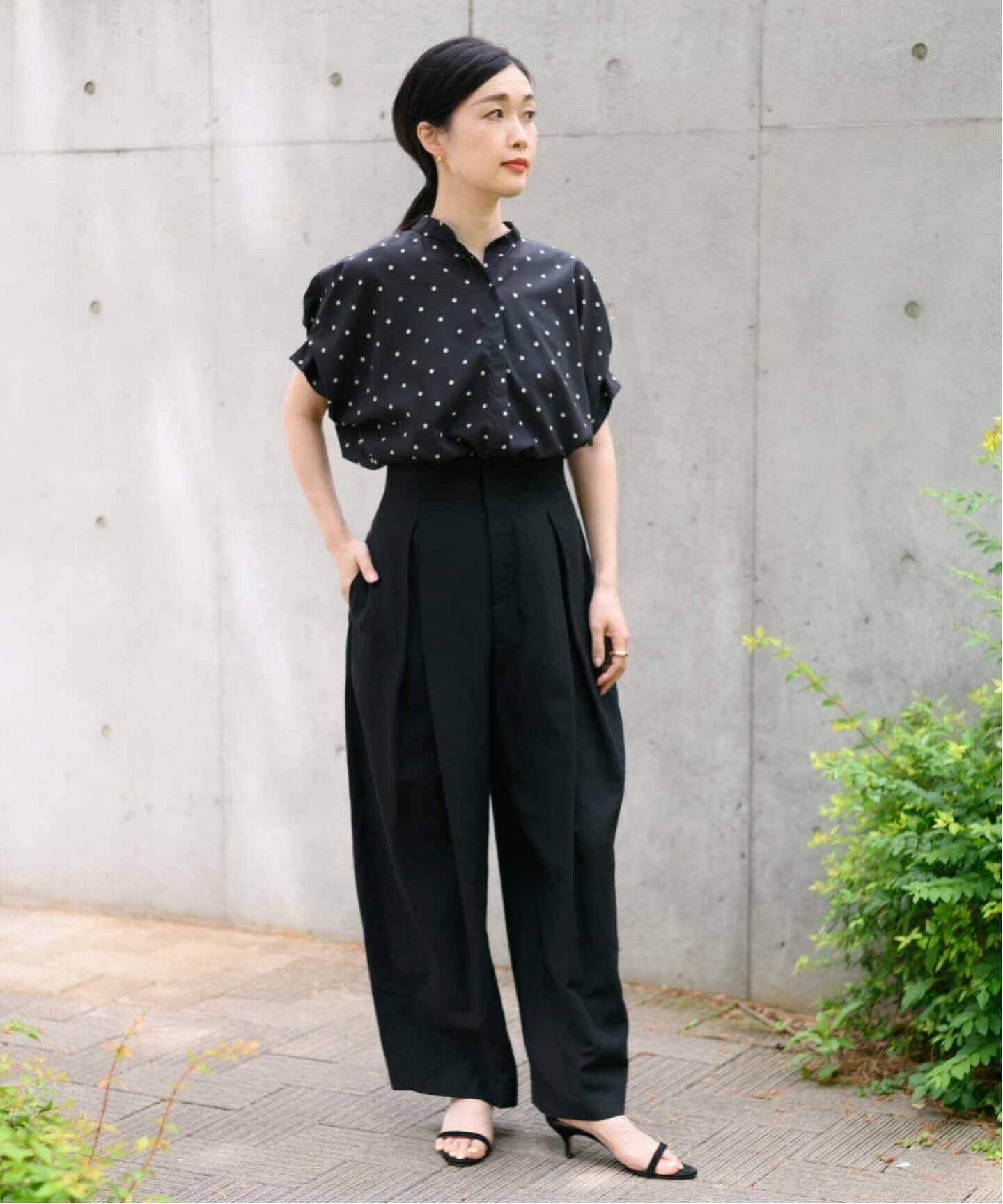 JOURNAL STANDARD L'ESSAGEドットムジタックスリーブシャツ JOURNAL STANDARD L'ESSAGE｜《追加4》DEVEAUX/ドットタック