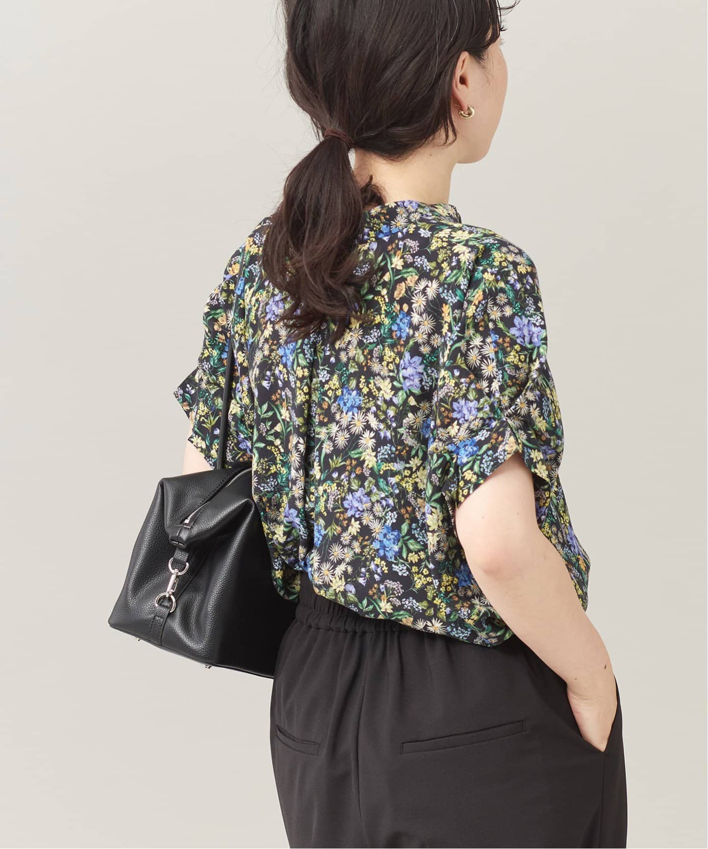 3店舗限定【2024SS】L'essage シアードット タックスリーブシャツ 3店舗限定【2024SS】L'essage シアードット タックスリーブ