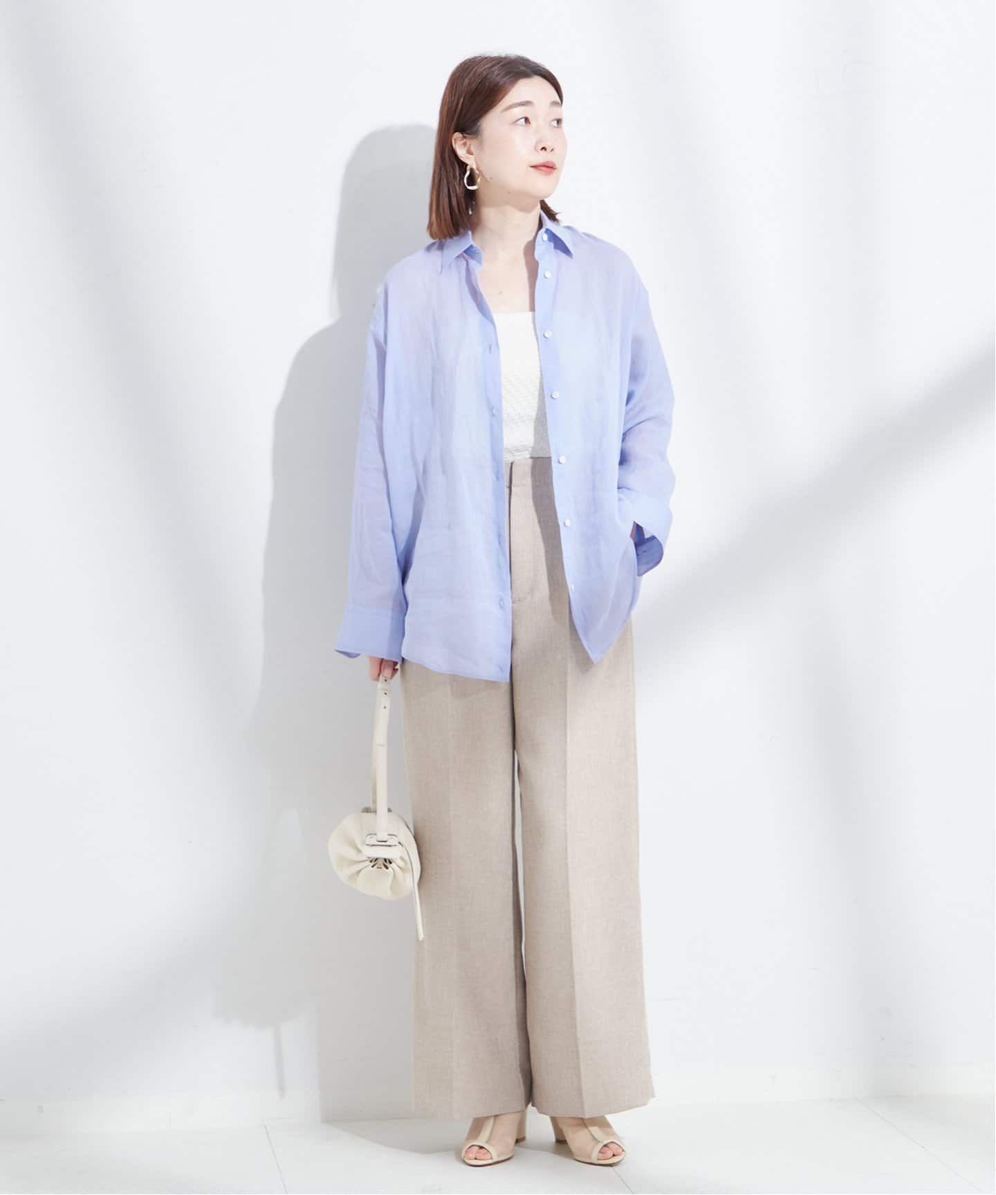 シアーラミー 2WAY シャツ（シャツ／ブラウス）｜JOURNAL STANDARD L