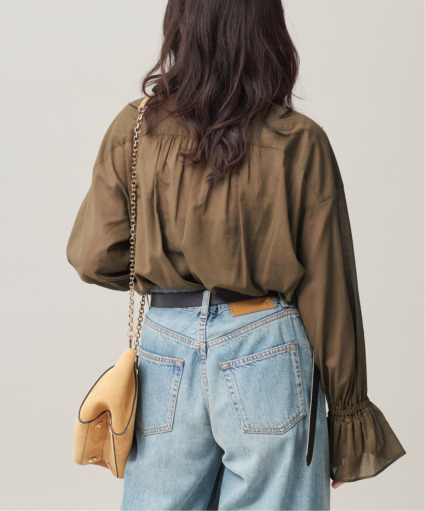 80ボイルフリルシャツ（シャツ／ブラウス）｜JOURNAL STANDARD L