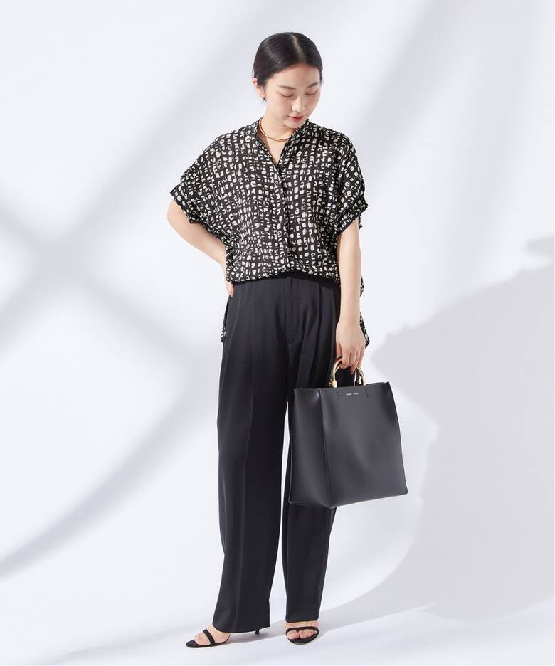 追加2》DEVEAUX GOLDラメモノトーンシャツ（シャツ／ブラウス  