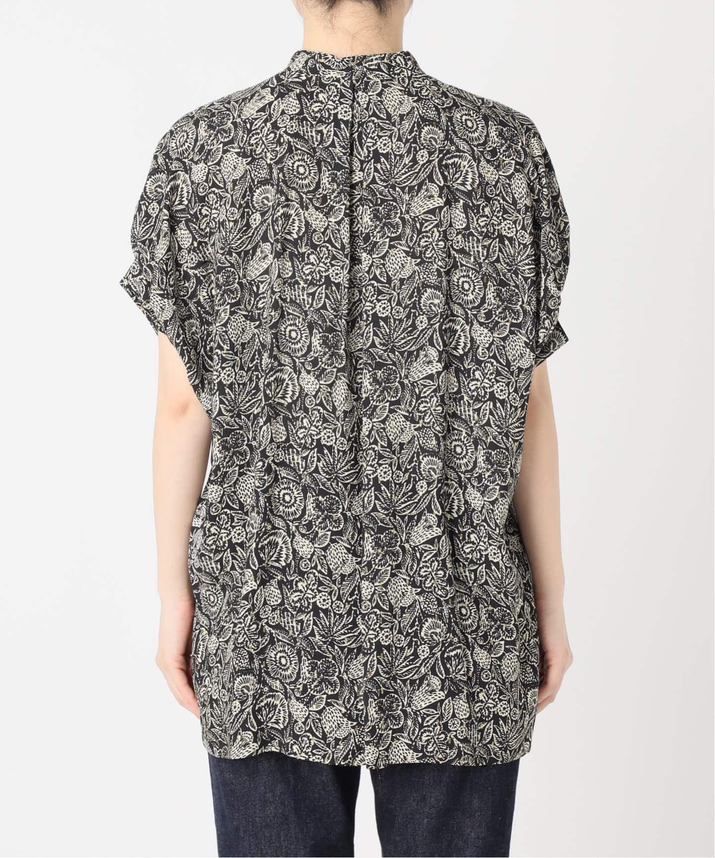 25SS【LESSAGE JOURNAL STANDARD】ラメモノトーンシャツ 追加3》DEVEAUX GOLDラメモノトーンシャツ（シャツ／ブラウス