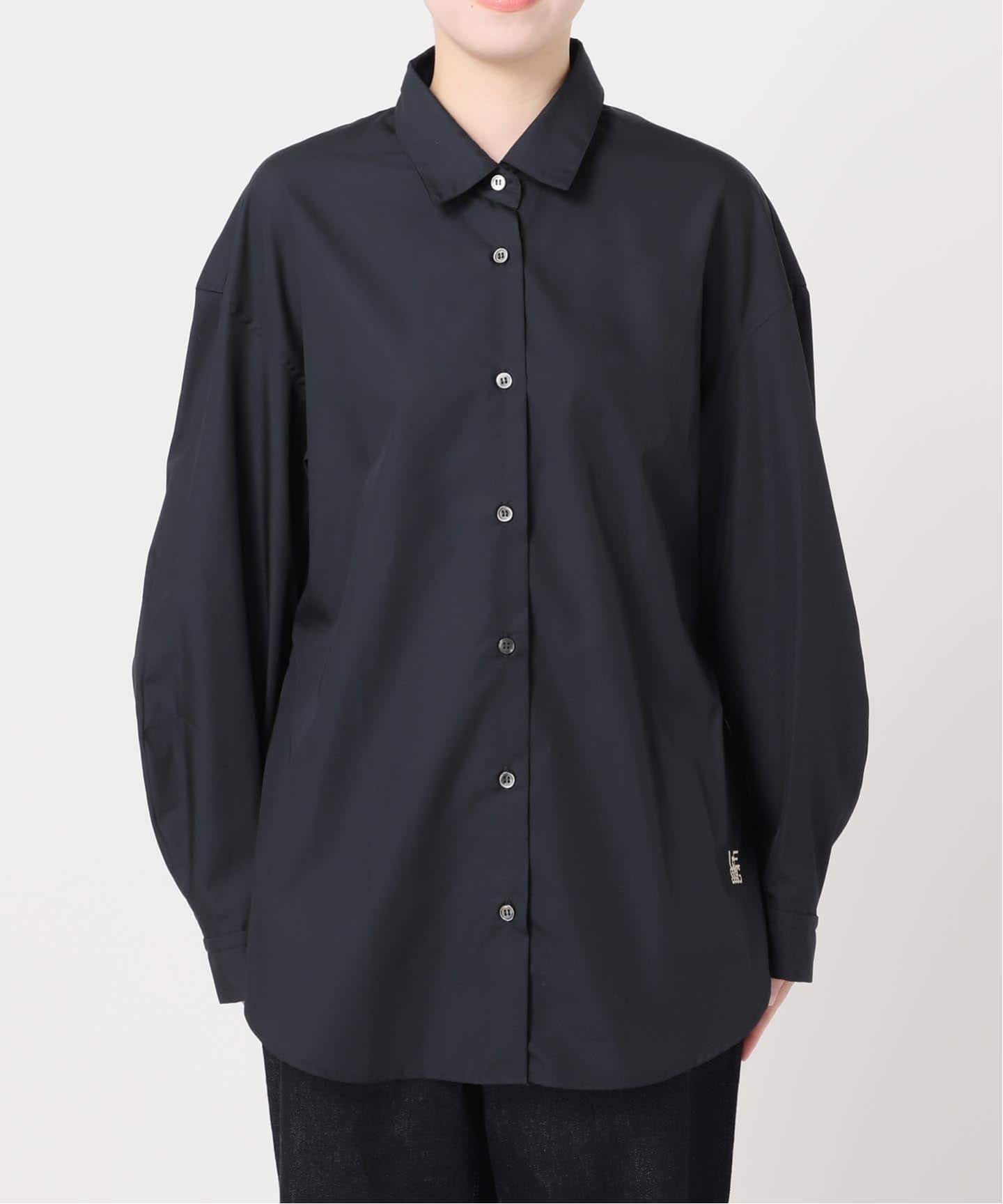 刺しゅうストライプ/無地デザインシャツ（シャツ／ブラウス）｜JOURNAL