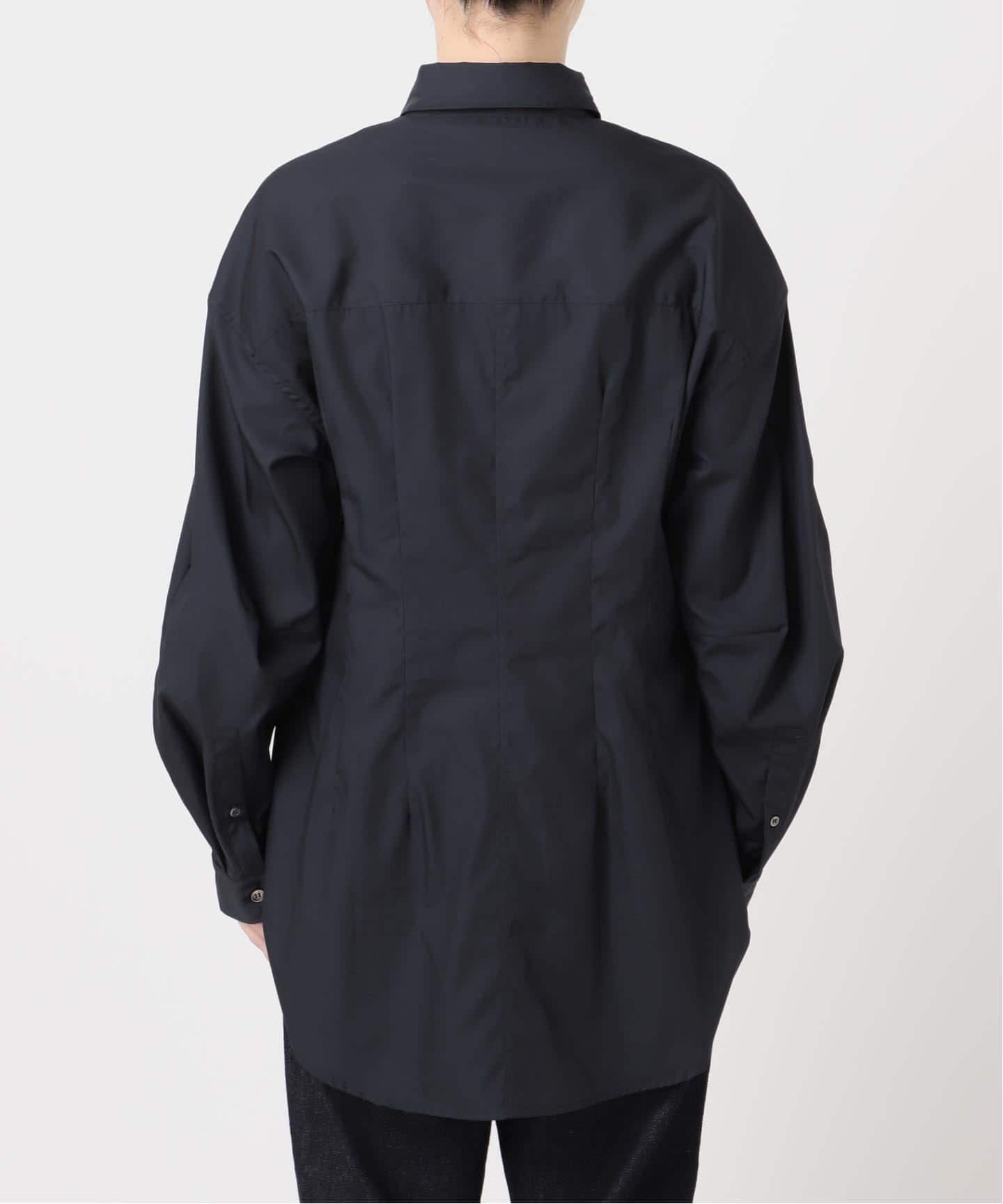 刺しゅうストライプ/無地デザインシャツ（シャツ／ブラウス）｜JOURNAL