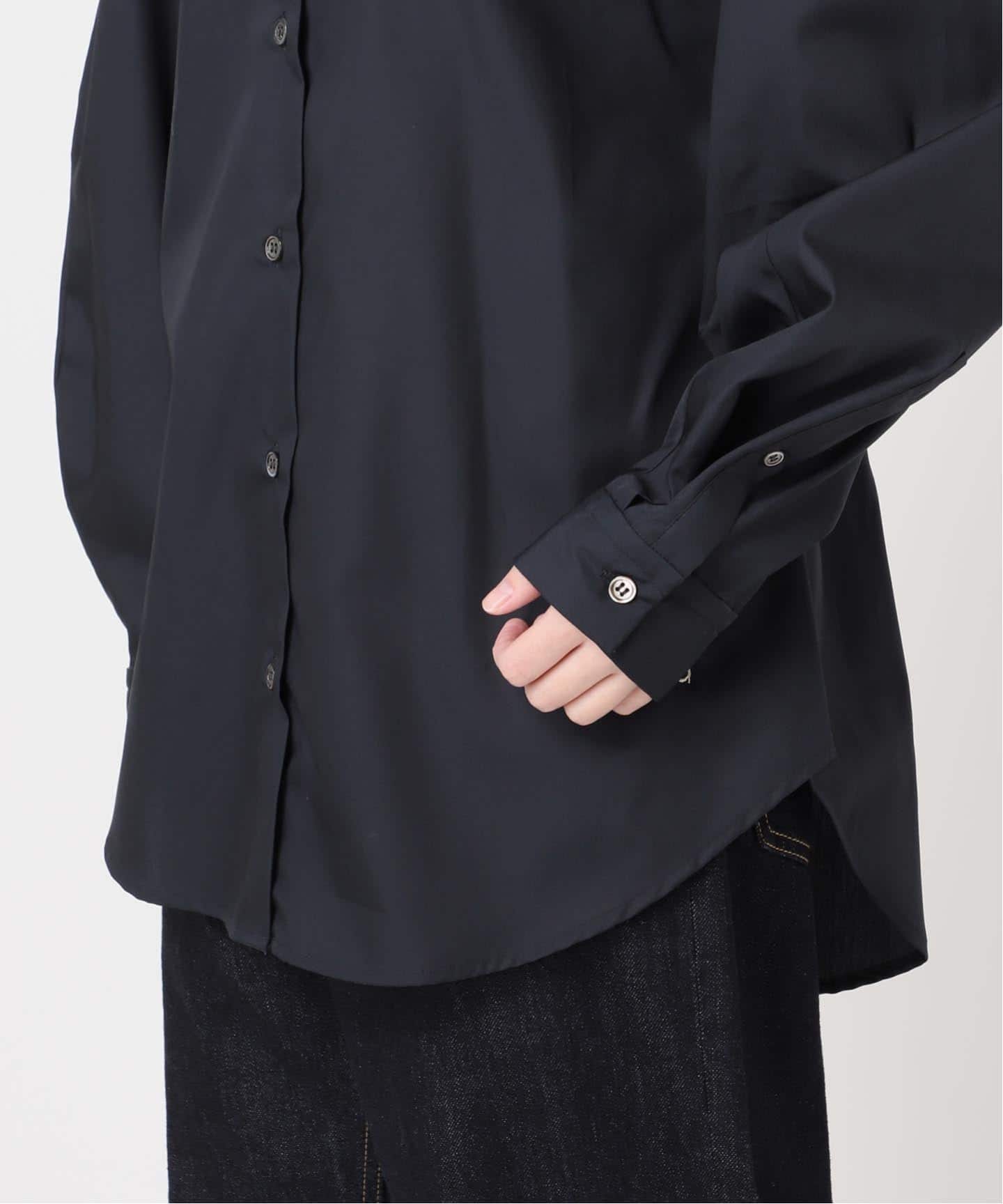 刺しゅうストライプ/無地デザインシャツ（シャツ／ブラウス）｜JOURNAL