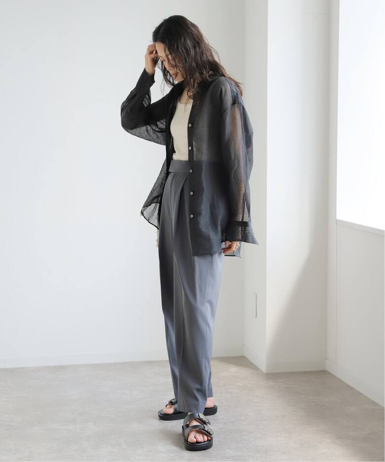 シアーリネンシャツ（シャツ／ブラウス）｜JOURNAL STANDARD L