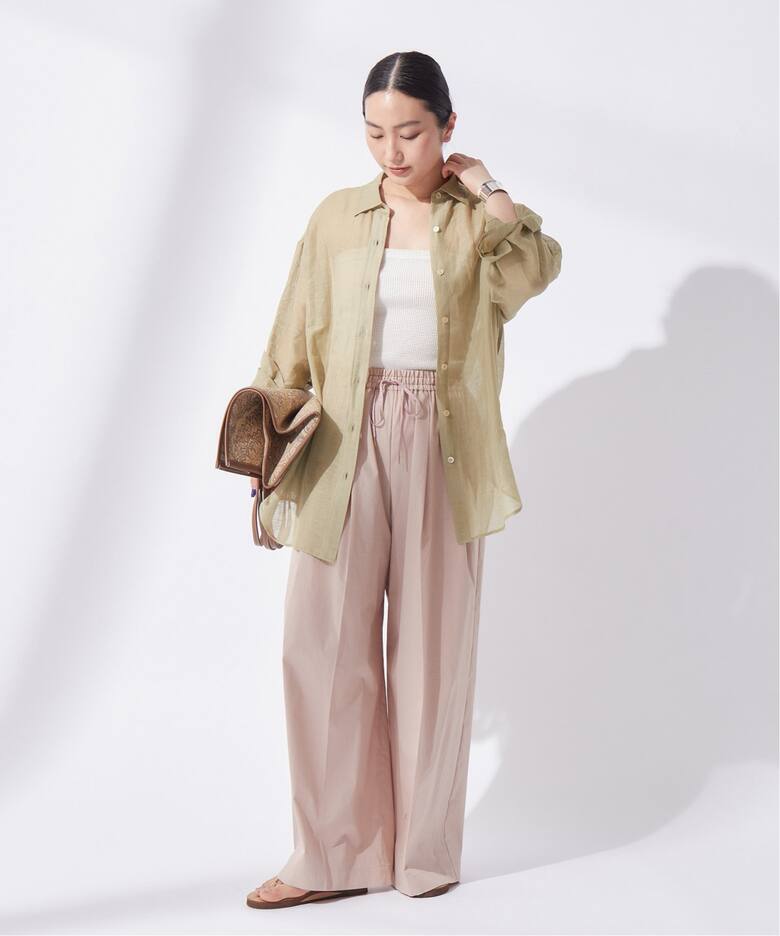シアーリネンシャツ（シャツ／ブラウス）｜JOURNAL STANDARD L