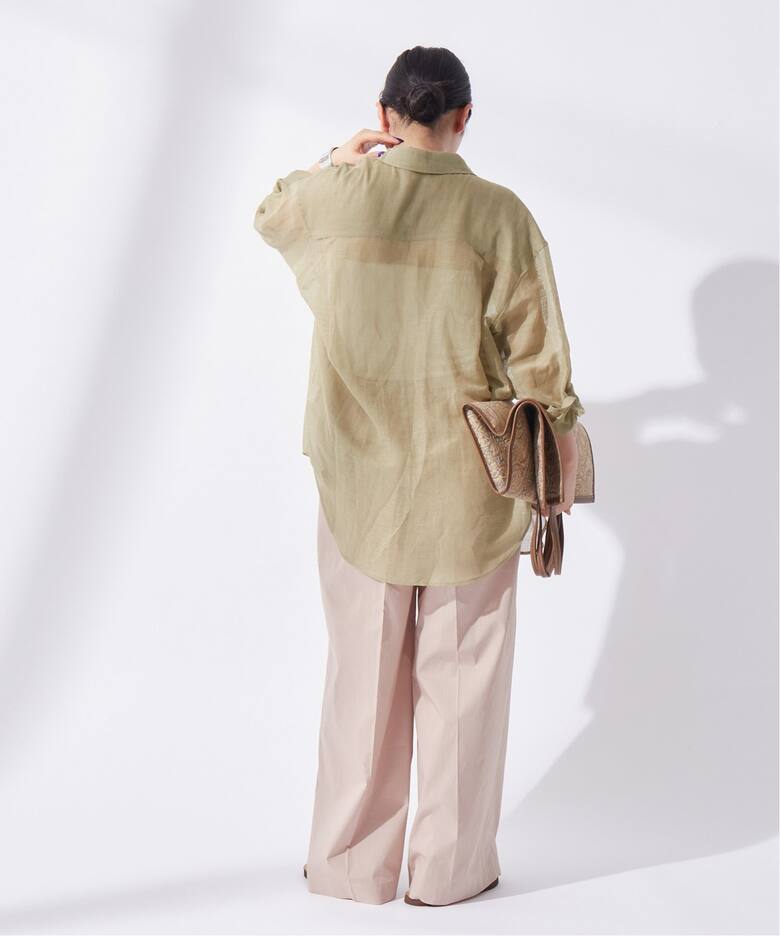 シアーリネンシャツ（シャツ／ブラウス）｜JOURNAL STANDARD L
