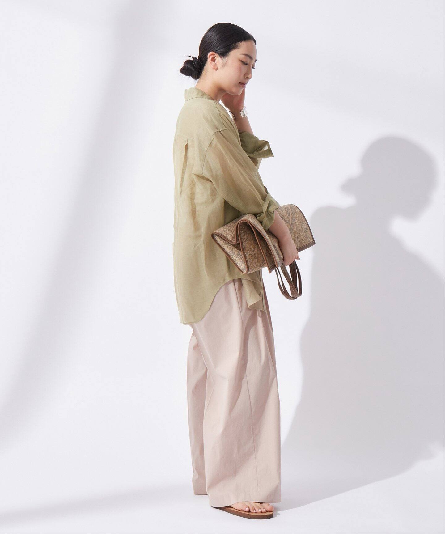 シアーリネンシャツ（シャツ／ブラウス）｜JOURNAL STANDARD L