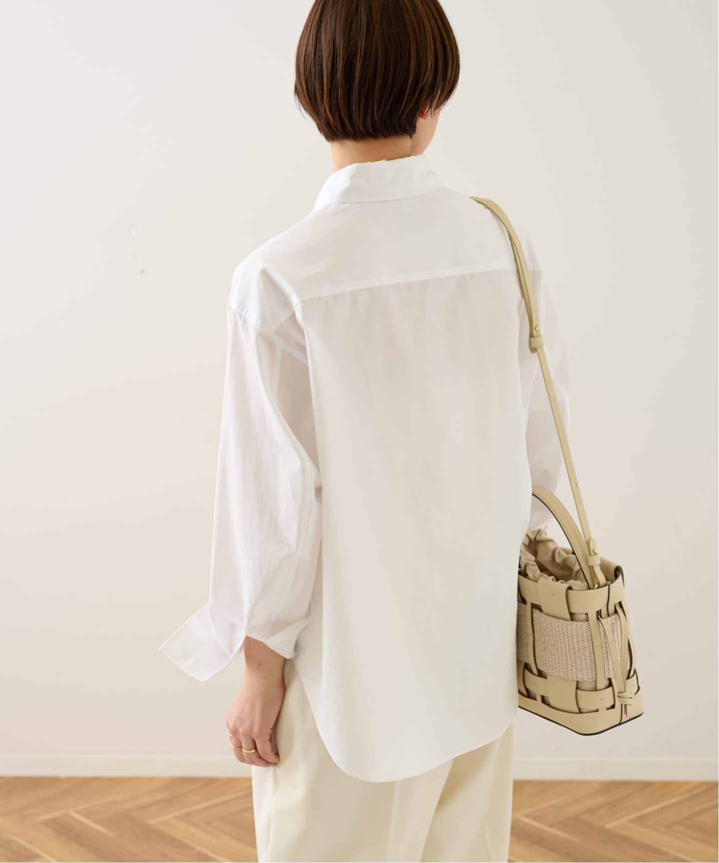 追加》THOMAS MASONレギュラーカラーシャツ（シャツ／ブラウス