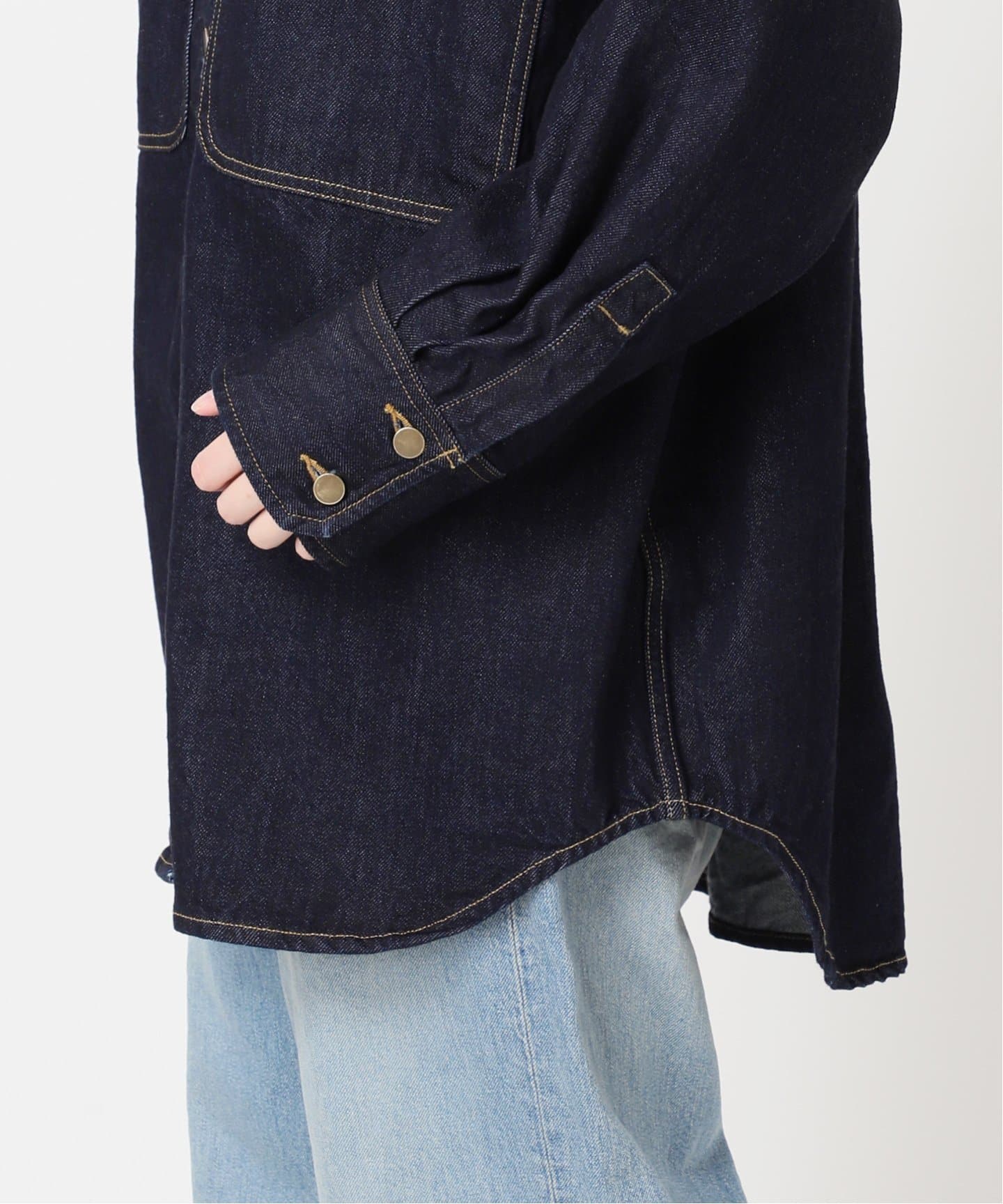 25AW新作】オーバーサイズデニムシャツ（シャツ／ブラウス