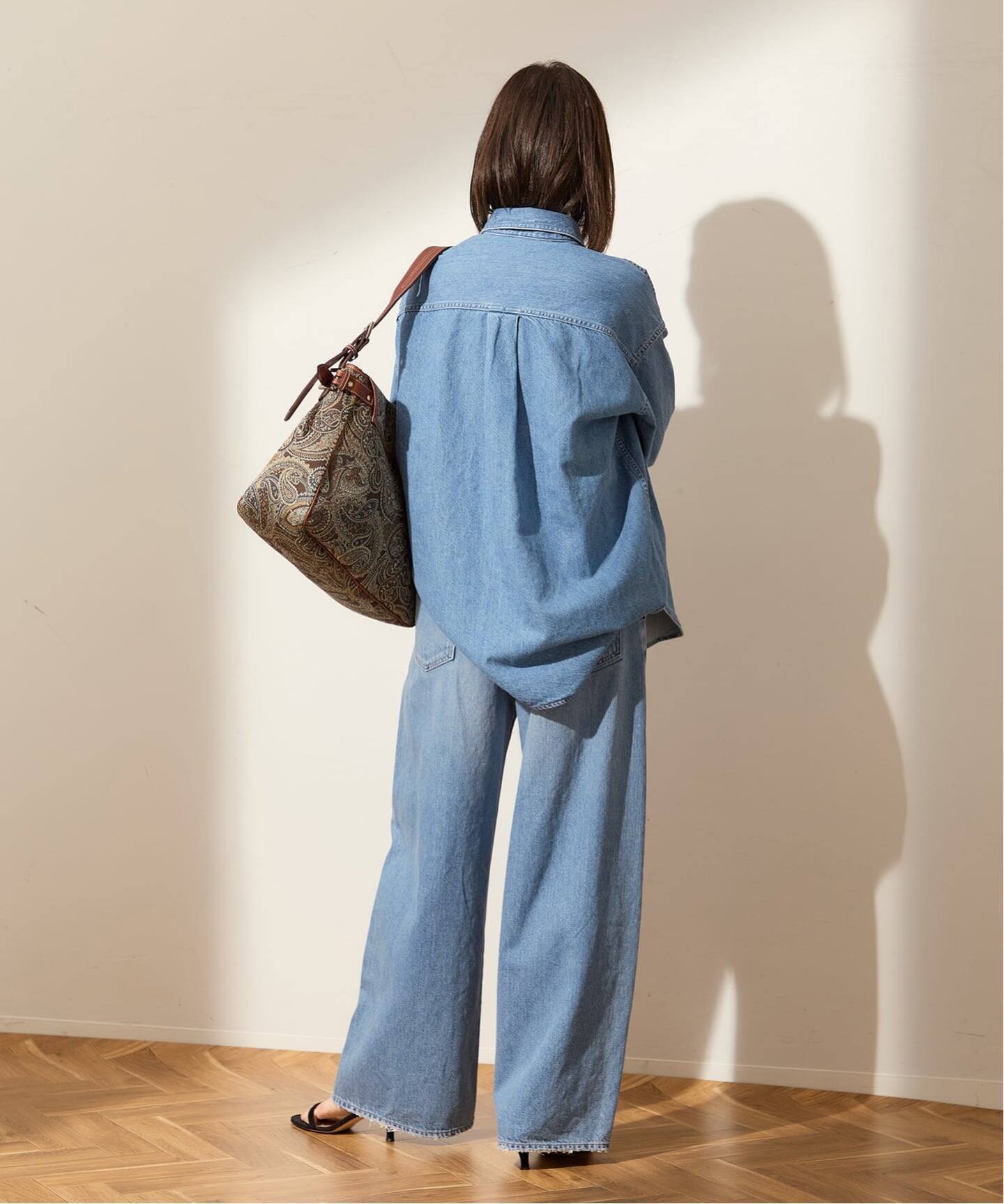 ウォッシュドデニムシャツ（シャツ／ブラウス）｜JOURNAL STANDARD L