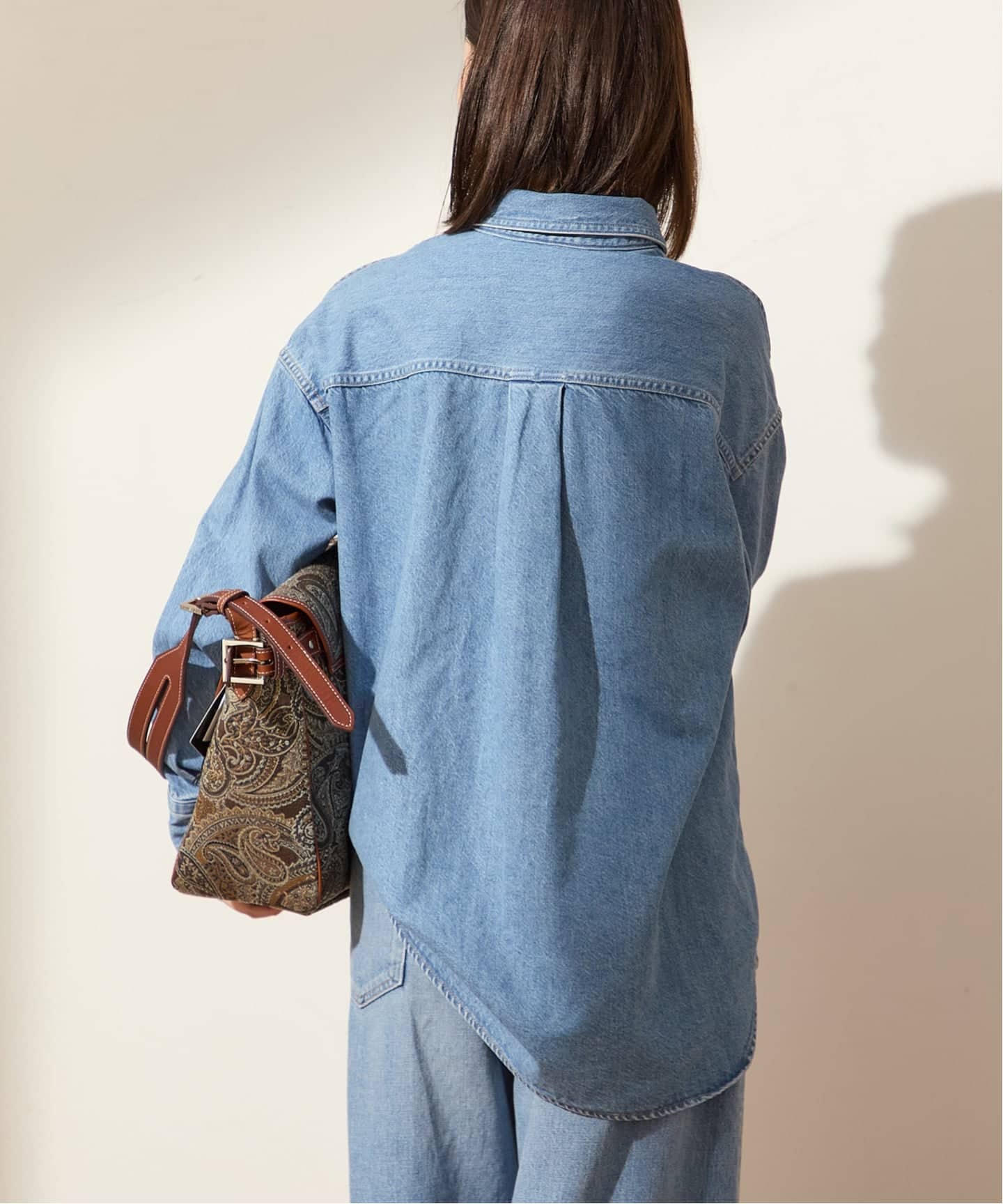 ウォッシュドデニムシャツ（シャツ／ブラウス）｜JOURNAL STANDARD L