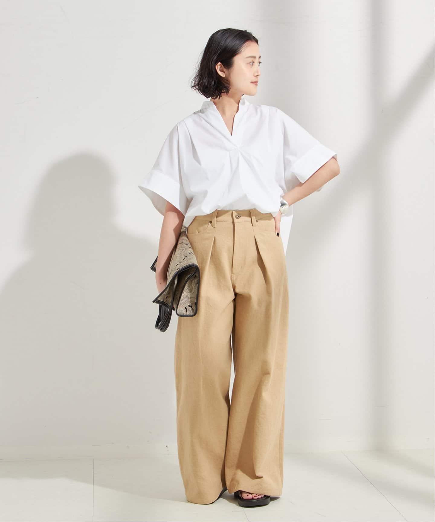 JOURNAL STANDARD L'ESSAGE CO/PEニュアンスシャツ JOURNAL STANDARD L'ESSAGE｜CO/PEニュアンスシャツ | Rakuten