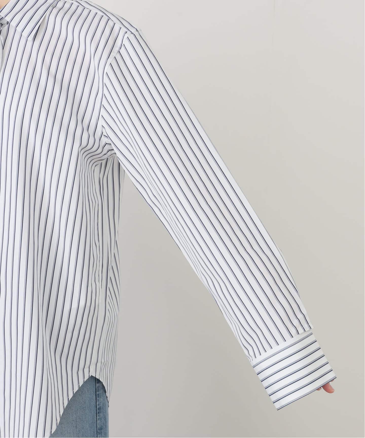 ROHE/ロヘ】Deconstructed striped shirt：シャツ（シャツ／ブラウス