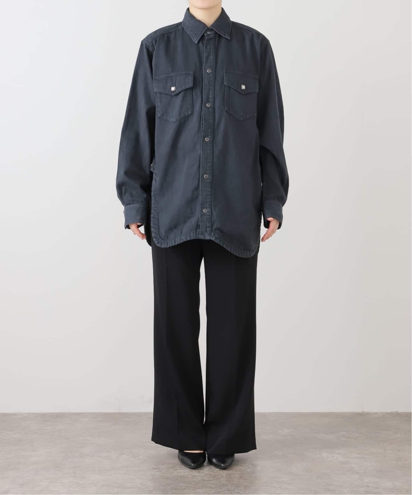 トップス STANDARD JOURNA Denim shirts L/S TOGA TOO/トーガトゥ】Denim shirt：デニムシャツ（シャツ