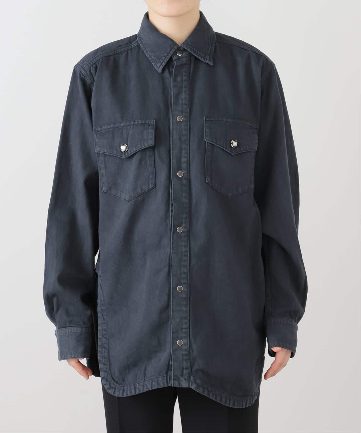 journal standard lessage デニムシャツ 8oz デニムシャツ（シャツ／ブラウス）｜JOURNAL STANDARD L