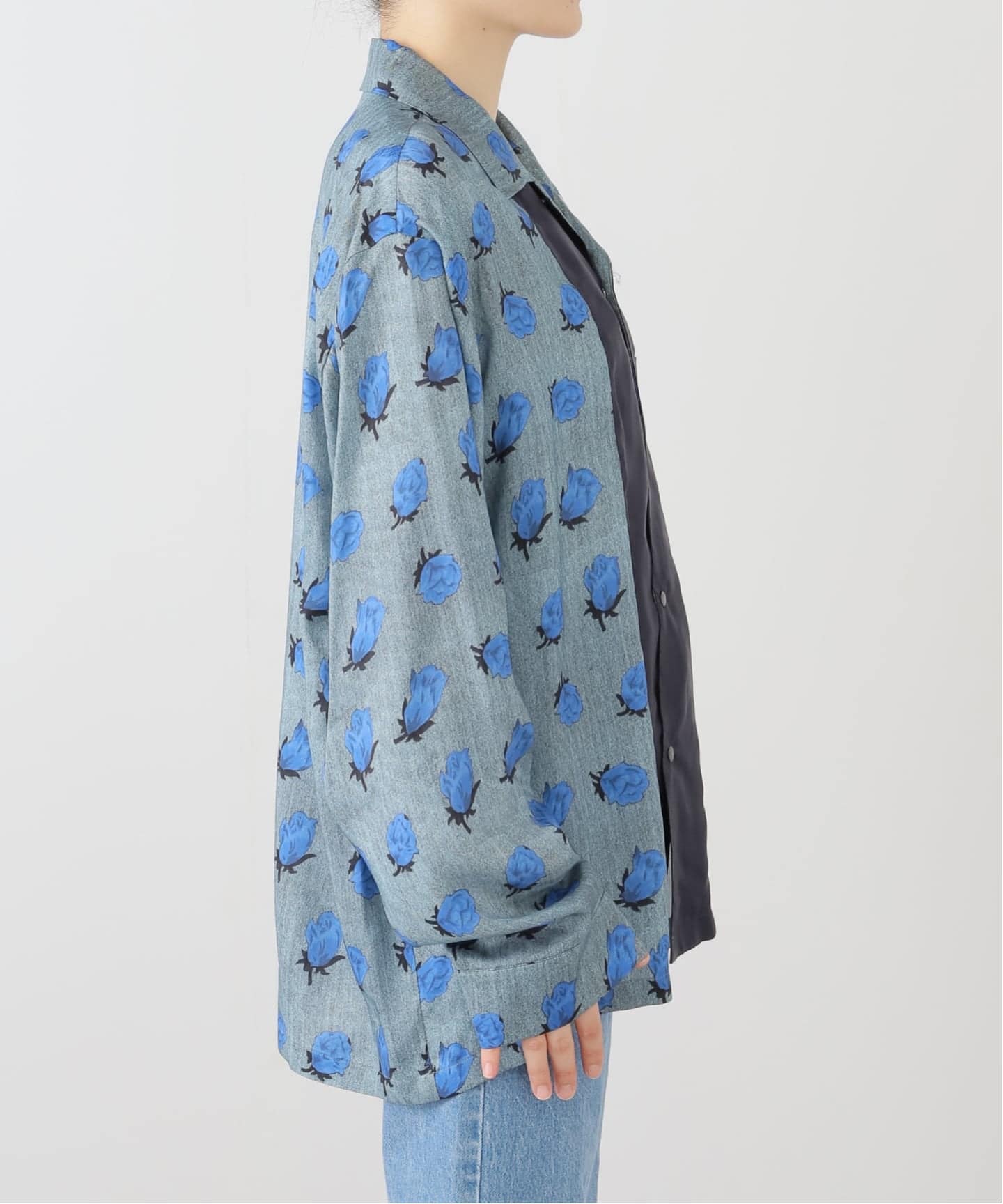 TOGA TOO/トーガトゥ】Inner print shirt：シャツ（シャツ／ブラウス