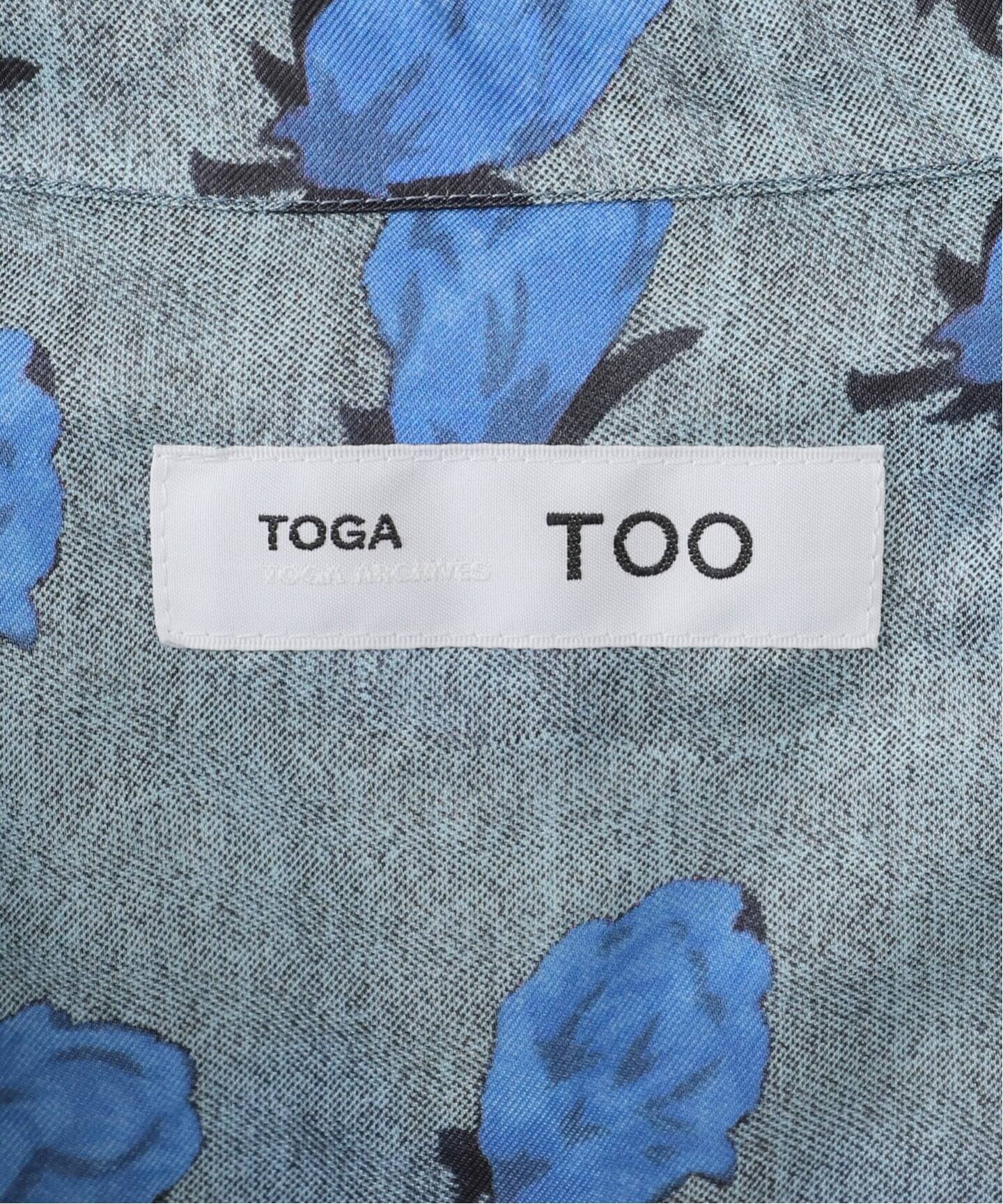 TOGA TOO/トーガトゥ】Inner print shirt：シャツ（シャツ／ブラウス