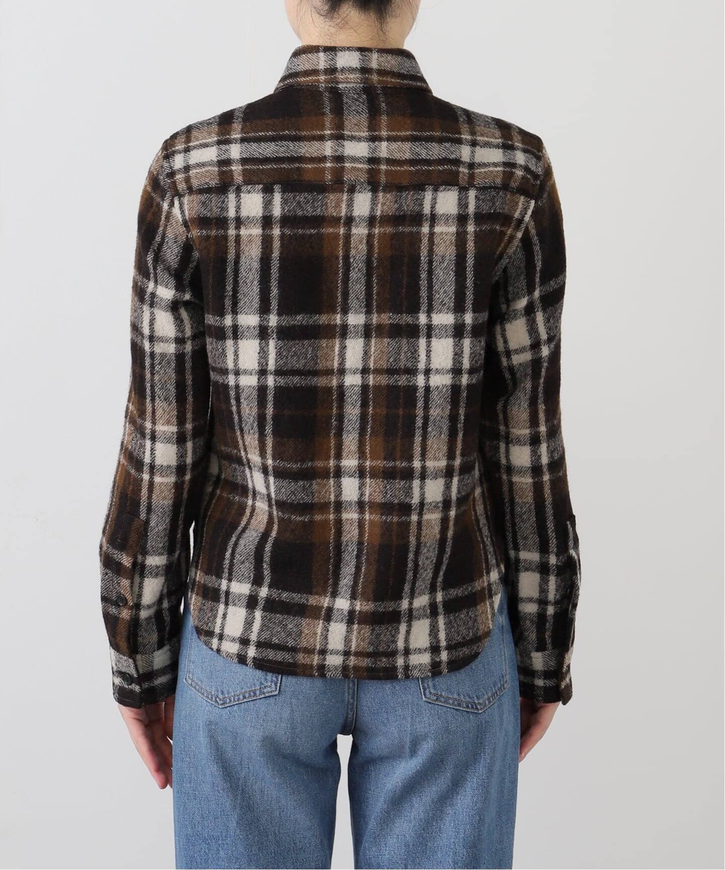 INSCRIRE シャツ size 3 INSCRIRE /アンスクリア】Check Tight Fit