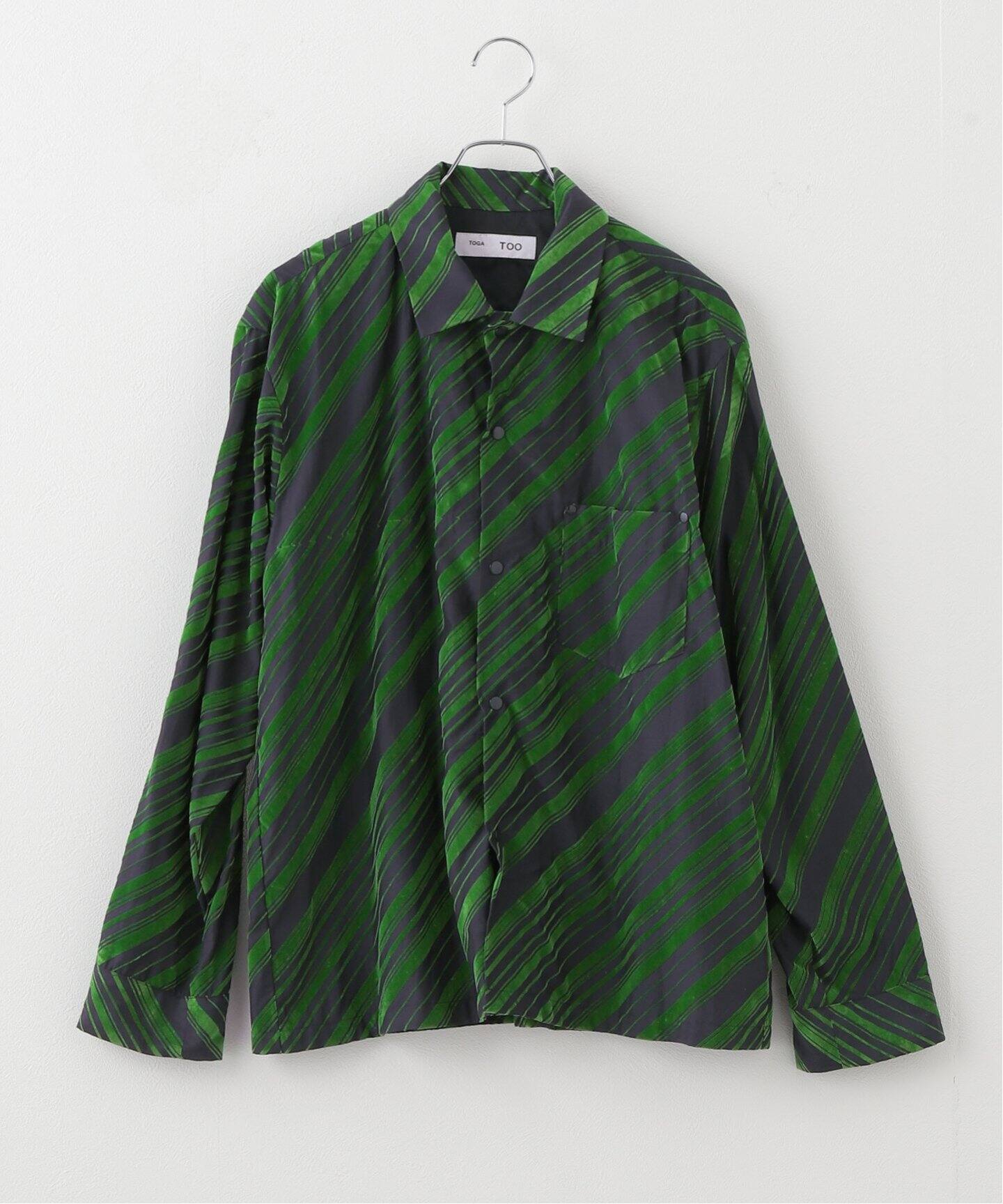 TOGA TOO/トーガトゥ】Flocky print shirt：シャツ（シャツ／ブラウス 