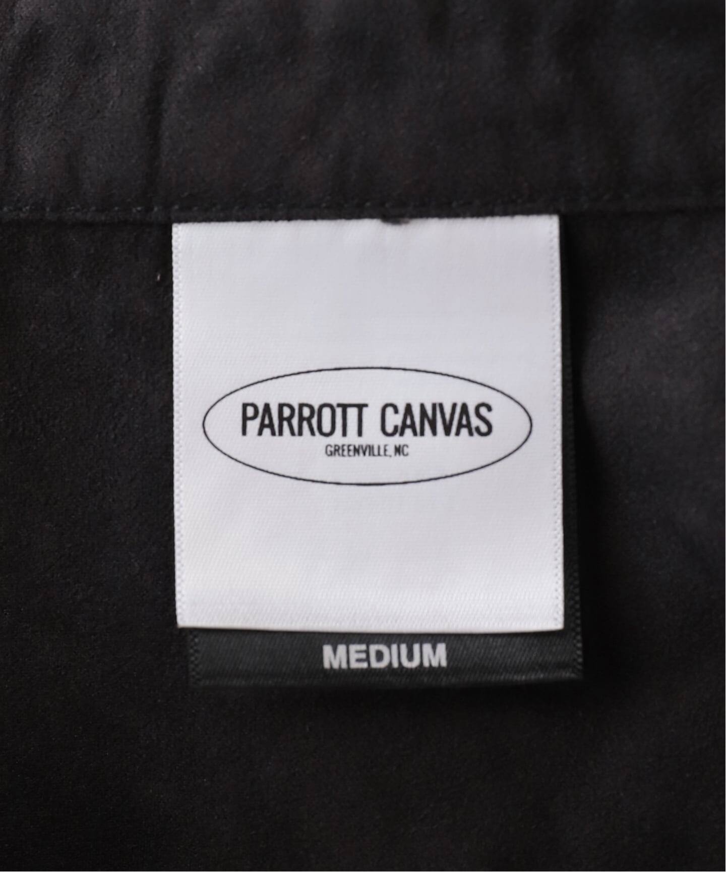 PARROTT CANVAS/パロットキャンバス】 CPO Shirt-Polyester suede