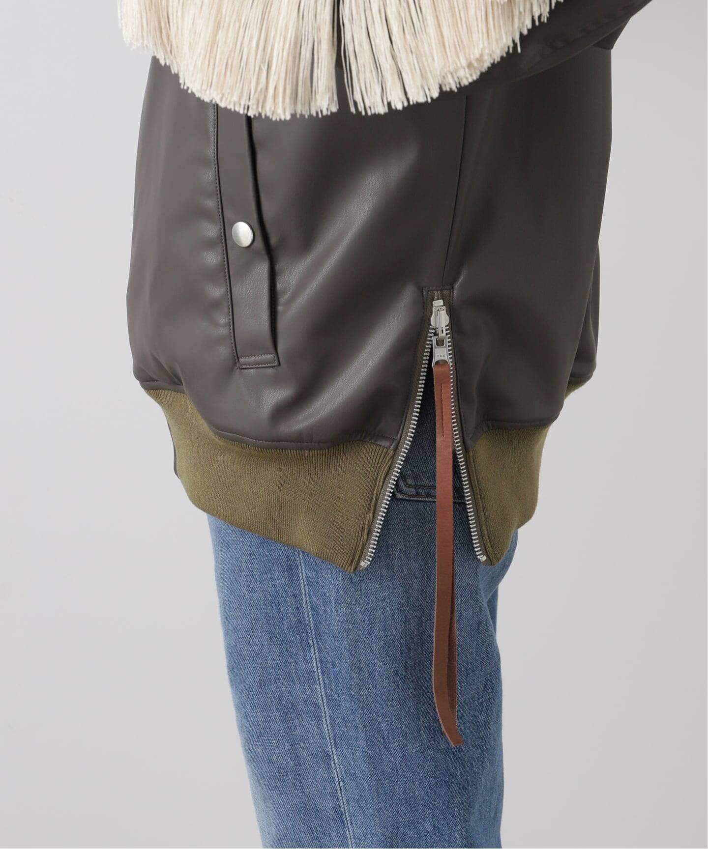 FUMIE TANAKA(フミエタナカ)】fringe BL：ブルゾン（その他ブルゾン