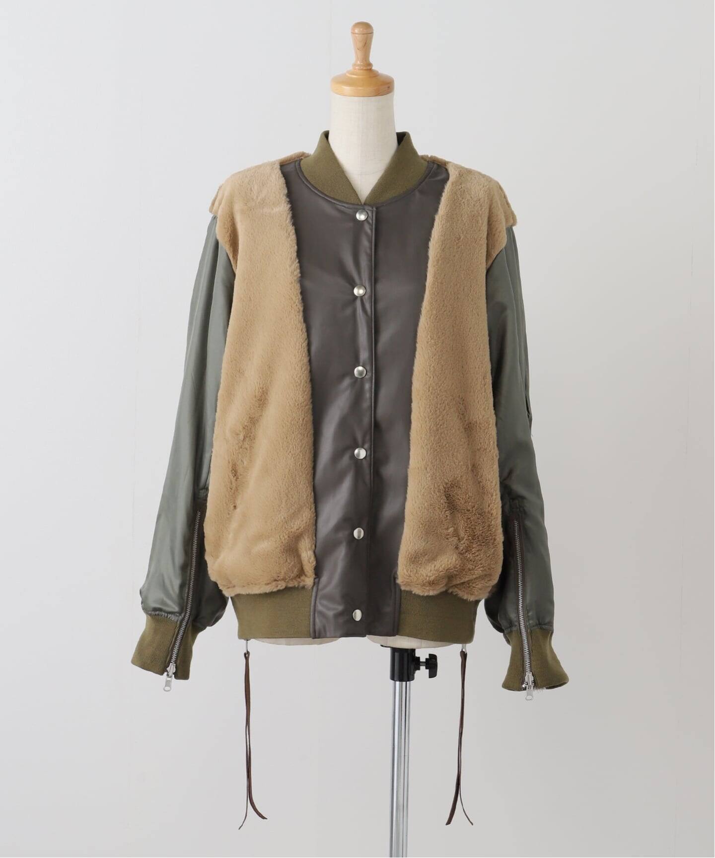 FUMIE TANAKA(フミエタナカ)】fringe BL：ブルゾン（その他ブルゾン