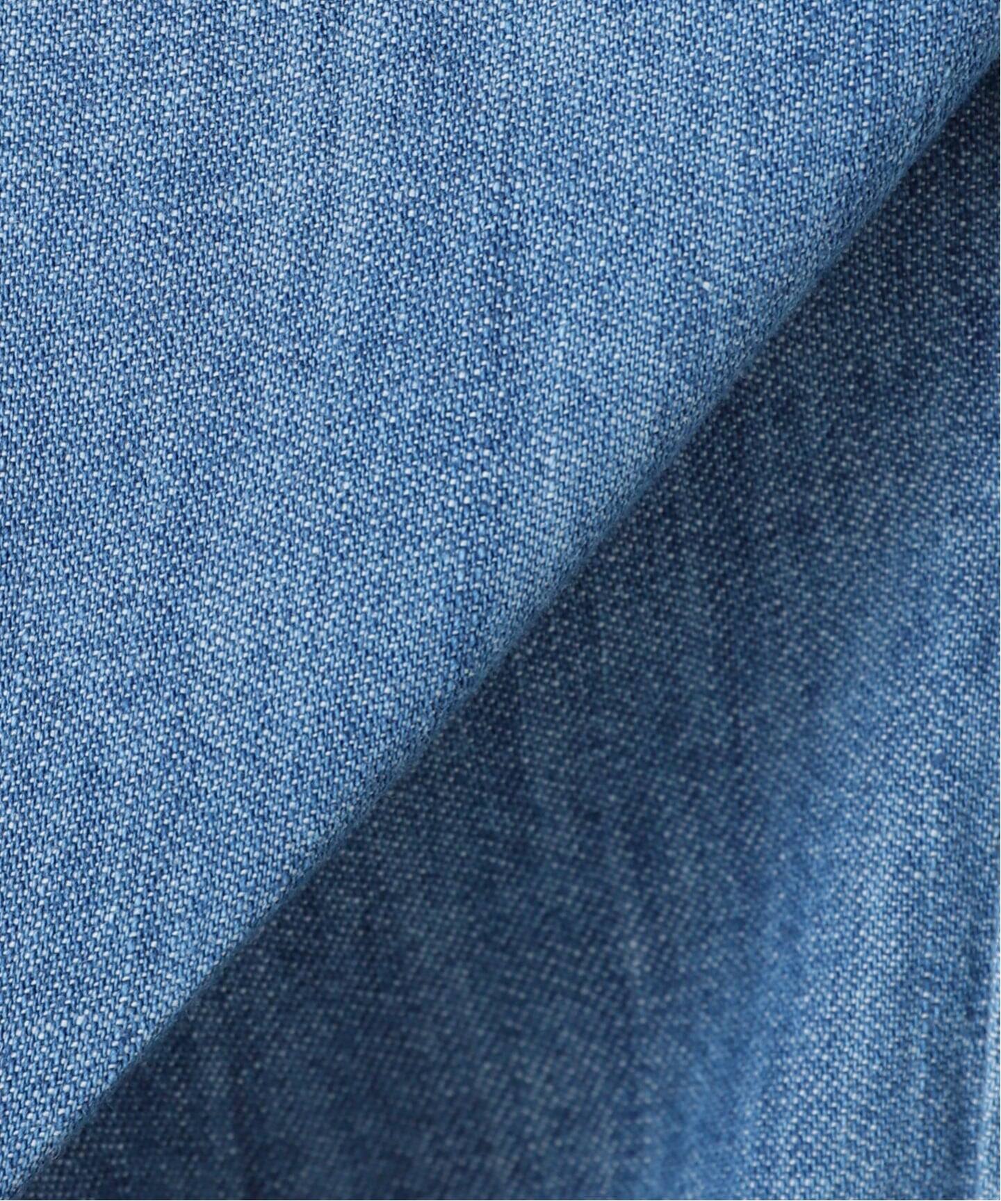 SPORTY&RICH/スポーティアンドリッチ】NY Crest Oversized Denim Shirt