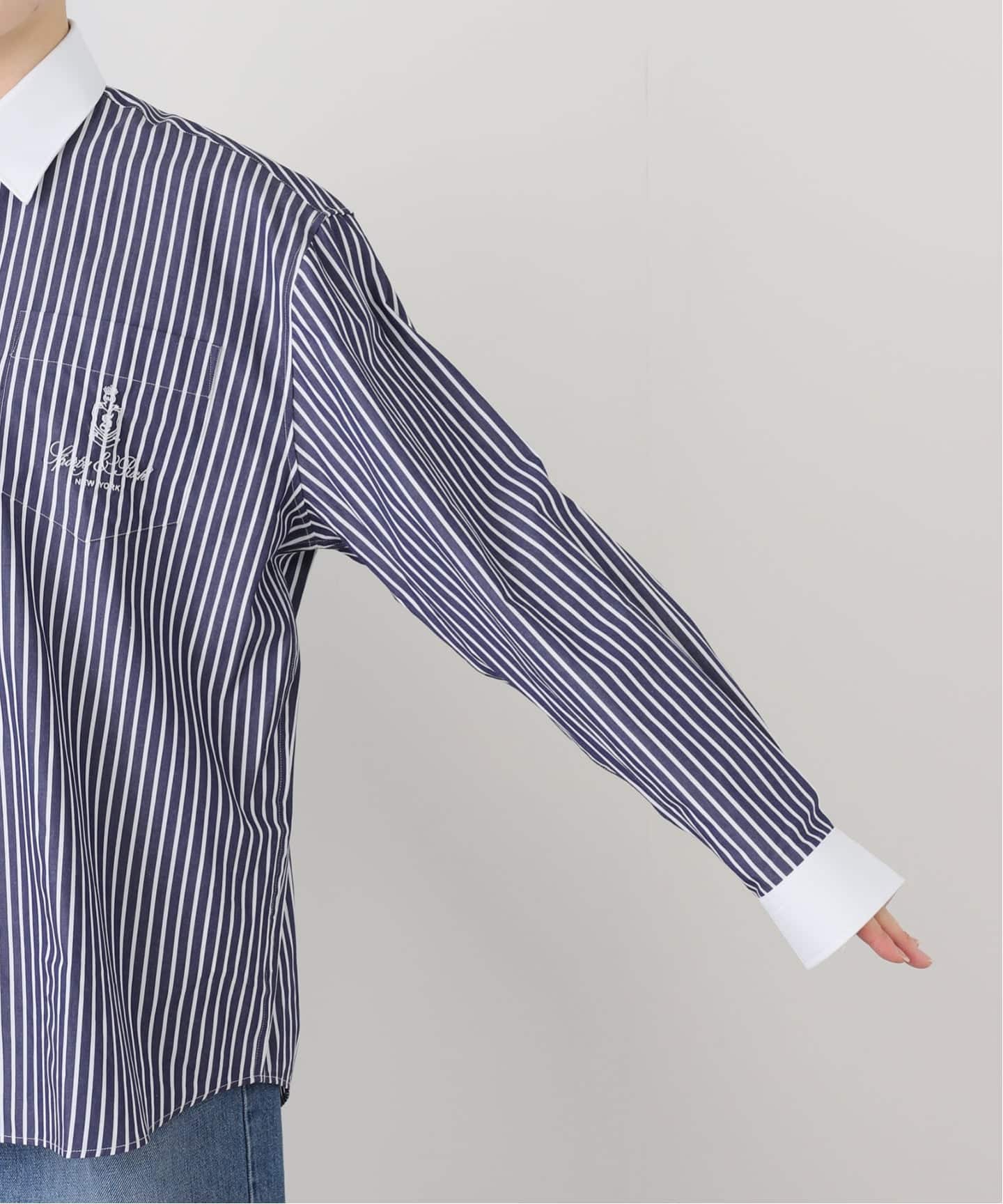 SPORTY&RICH/スポーティアンドリッチ】 Vendome Oversized Shirt