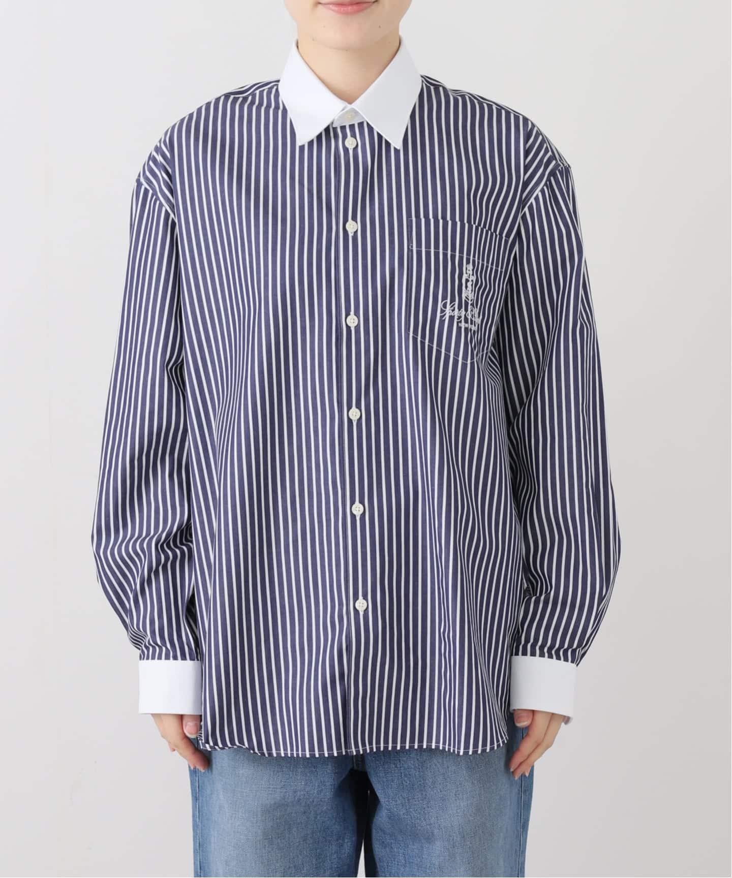 ジャーナルスタンダード レサージュ リアクティブデニムシャツ　ブラウス リアクティブデニムシャツ | ジャーナルスタンダード レサージュ