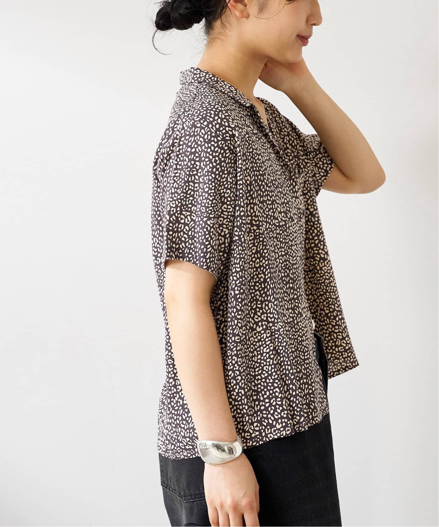 ブラウス シャツ 「追加」「別注」「LUSANA / ルサーナ」TINA SHIRTS：シャツ レディース 追加》《別注》【LUSANA / ルサーナ】TINA SHIRTS：シャツ