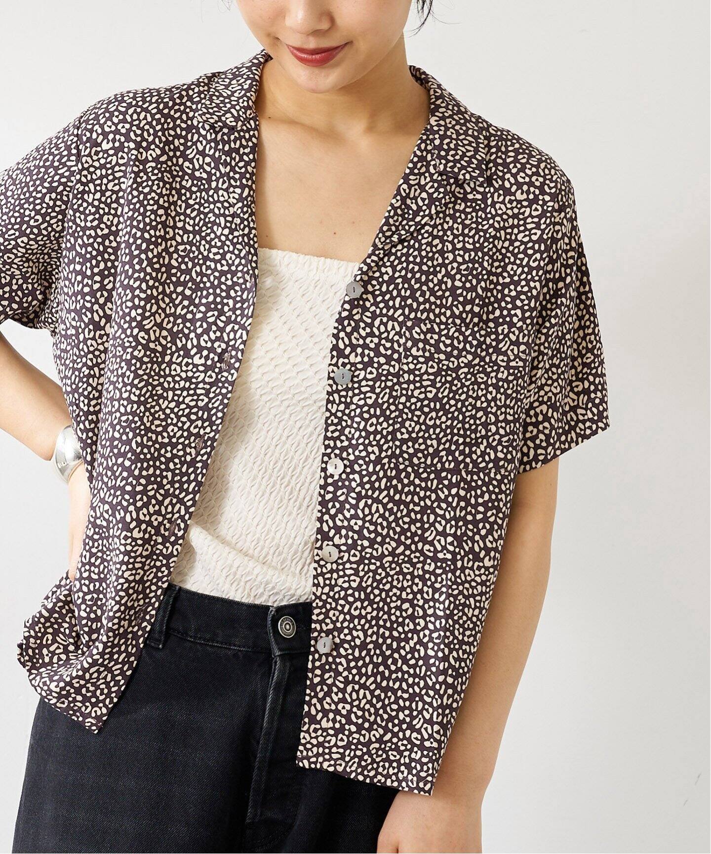 追加》《別注》【LUSANA / ルサーナ】TINA SHIRTS：シャツ