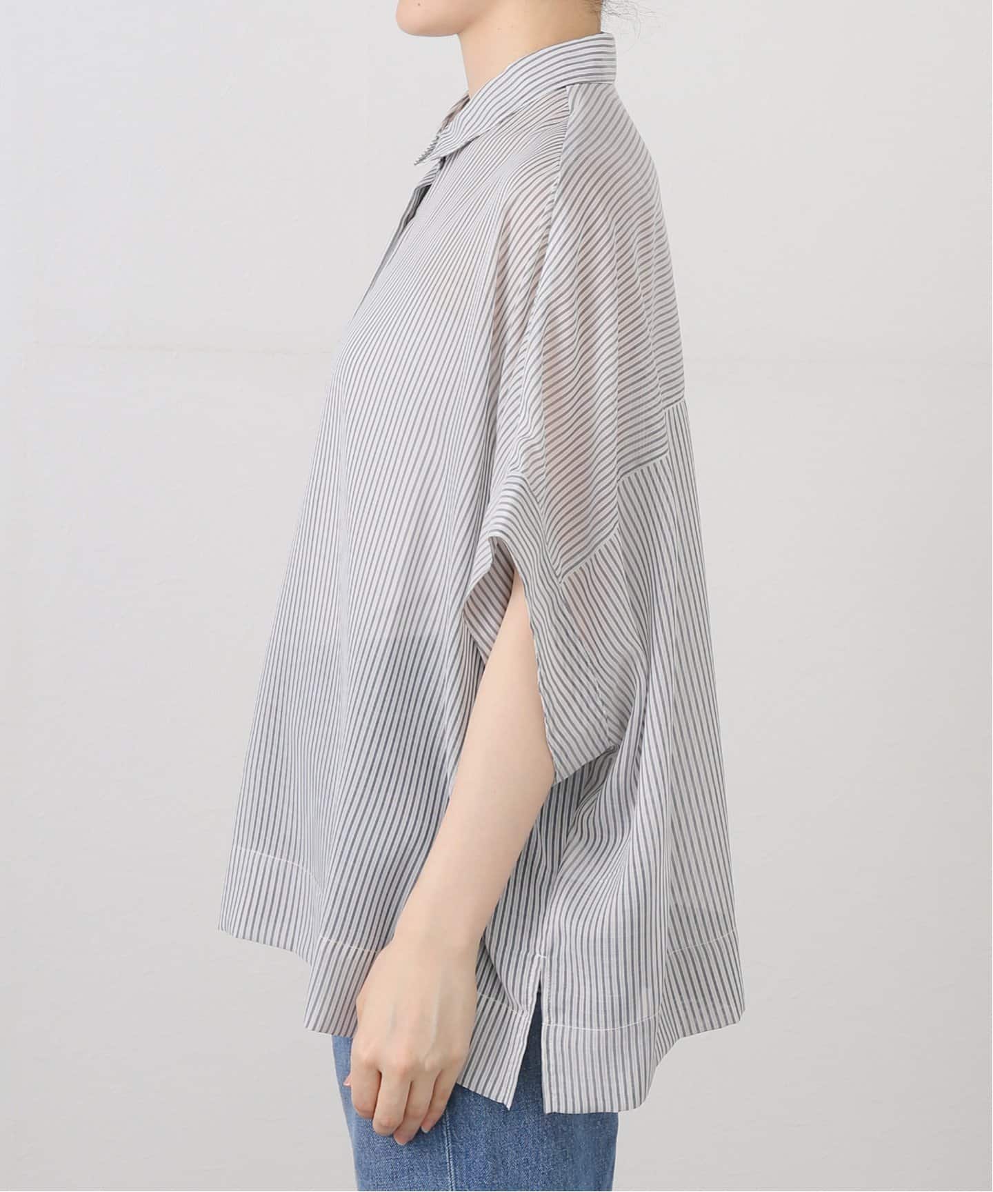 journal standard L'essageシアー/ストライプ シャツ journal standard L'essage（ジャーナルスタンダードレサージュ