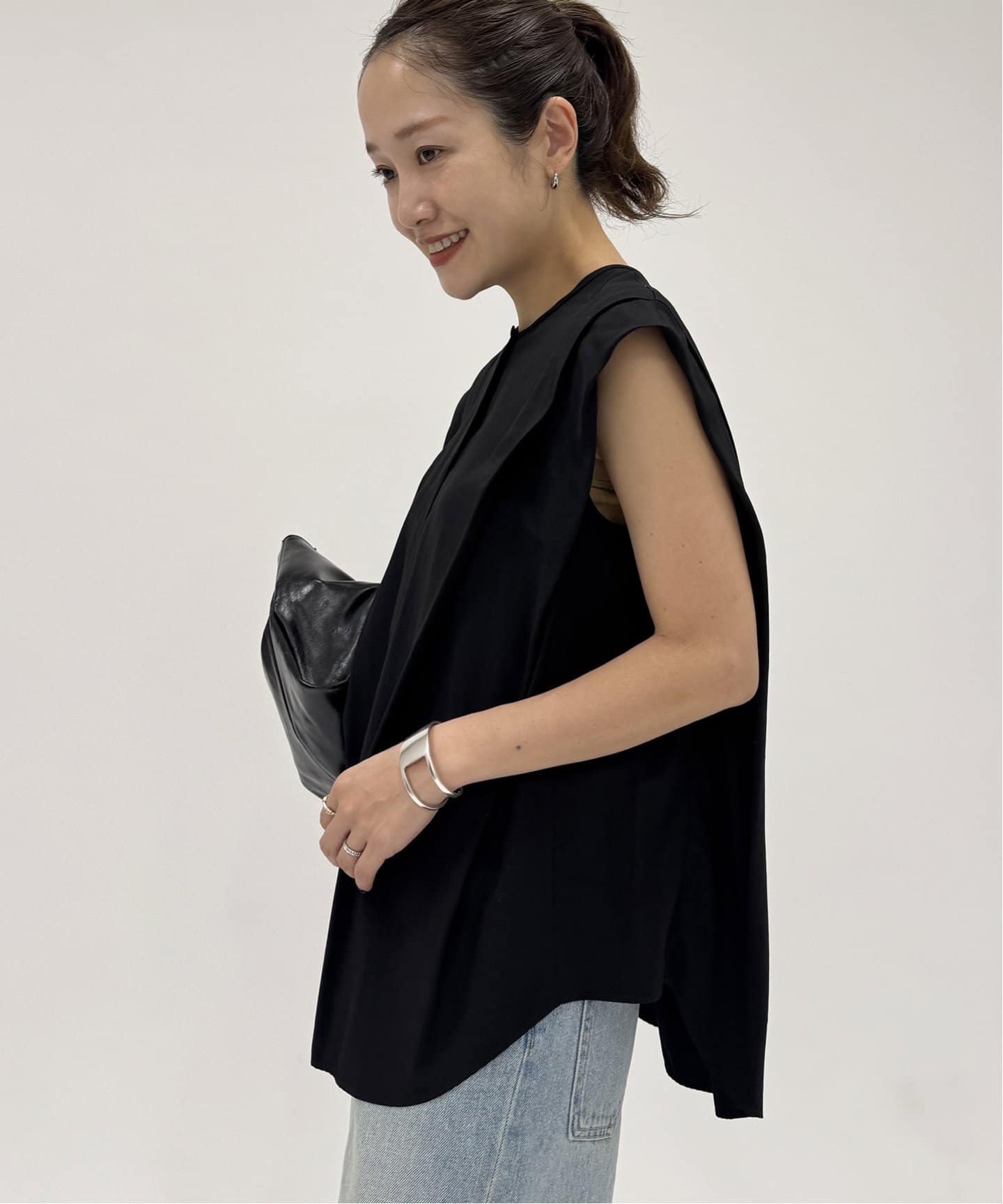ジャーナルスタンダード　タックブラウス　【新品　タグ付き】 タックフレンチシャツ（シャツ／ブラウス）｜JOURNAL STANDARD